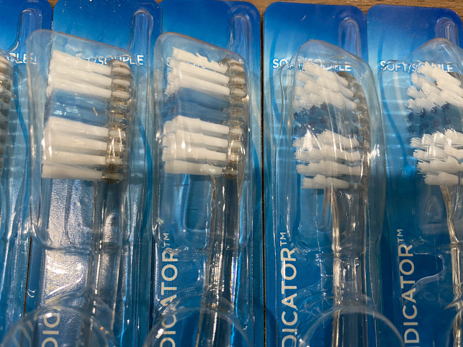 6 Pack Oral-B Indicator 35sft Soft Adult Manual Toothbrushes Multicolor