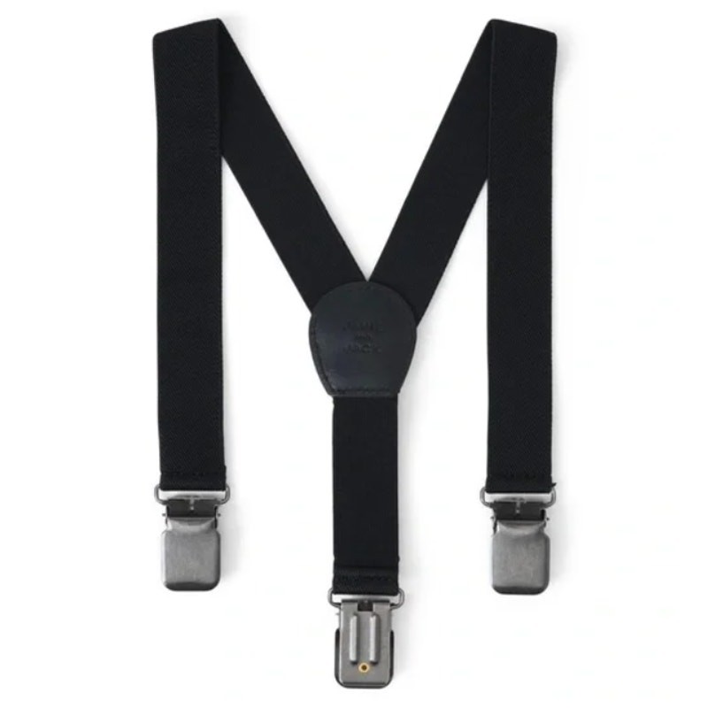 Janie and Jack Black Suspenders Kids Size 4–5 Adjustable Formal NEW Wedding Prep