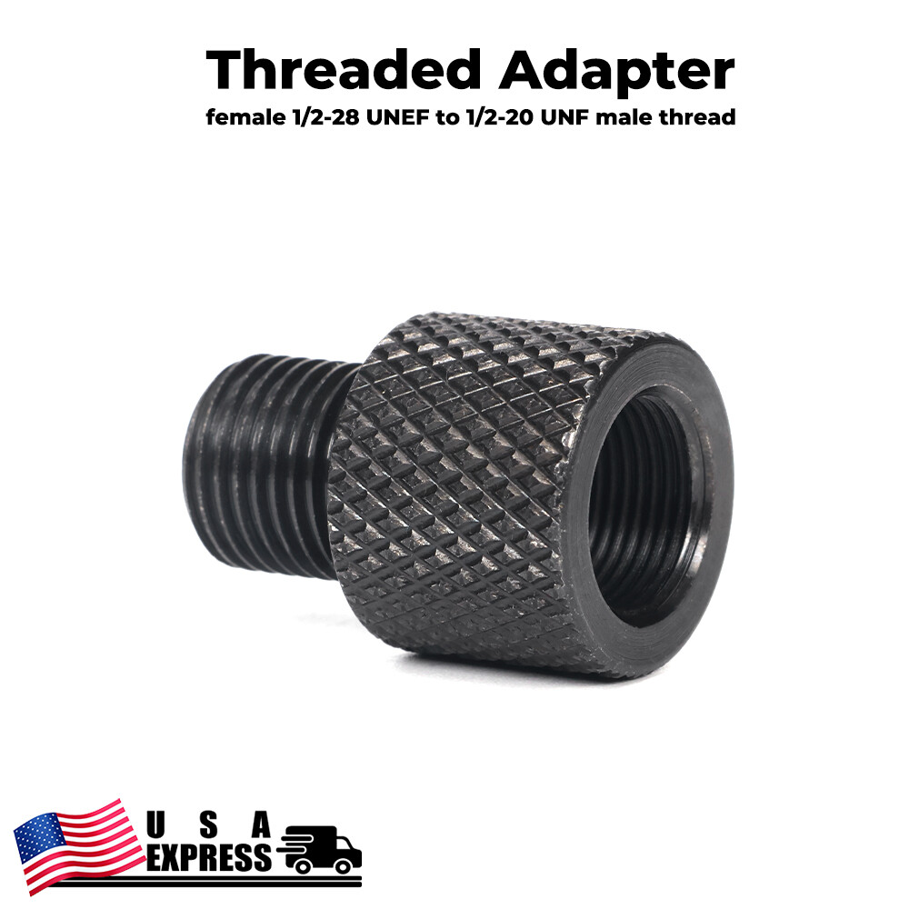 Threaded Adapter female 1/2-28 UNEF To 1/2-20 UNF male