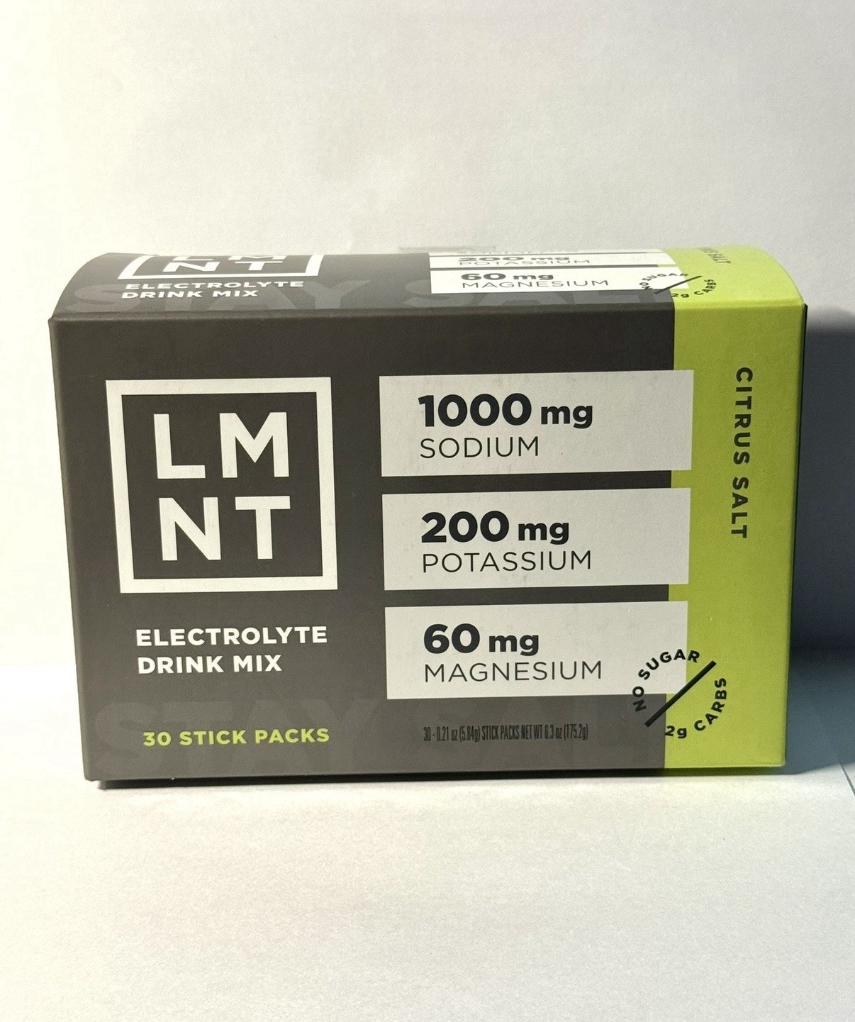 LMNT Electrolytes: 30-Pack Citrus Salt | NEW | ZERO-Sugar | Exp 2027 | Fast Ship