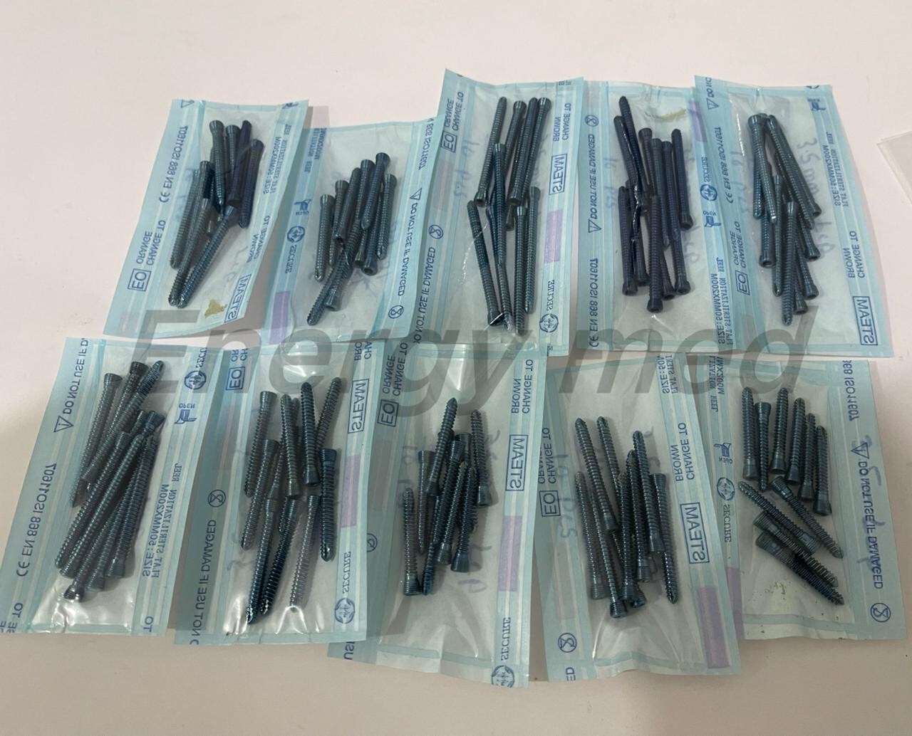 Orthopedic cortical screw titanium 3.5mm pack of (215 )