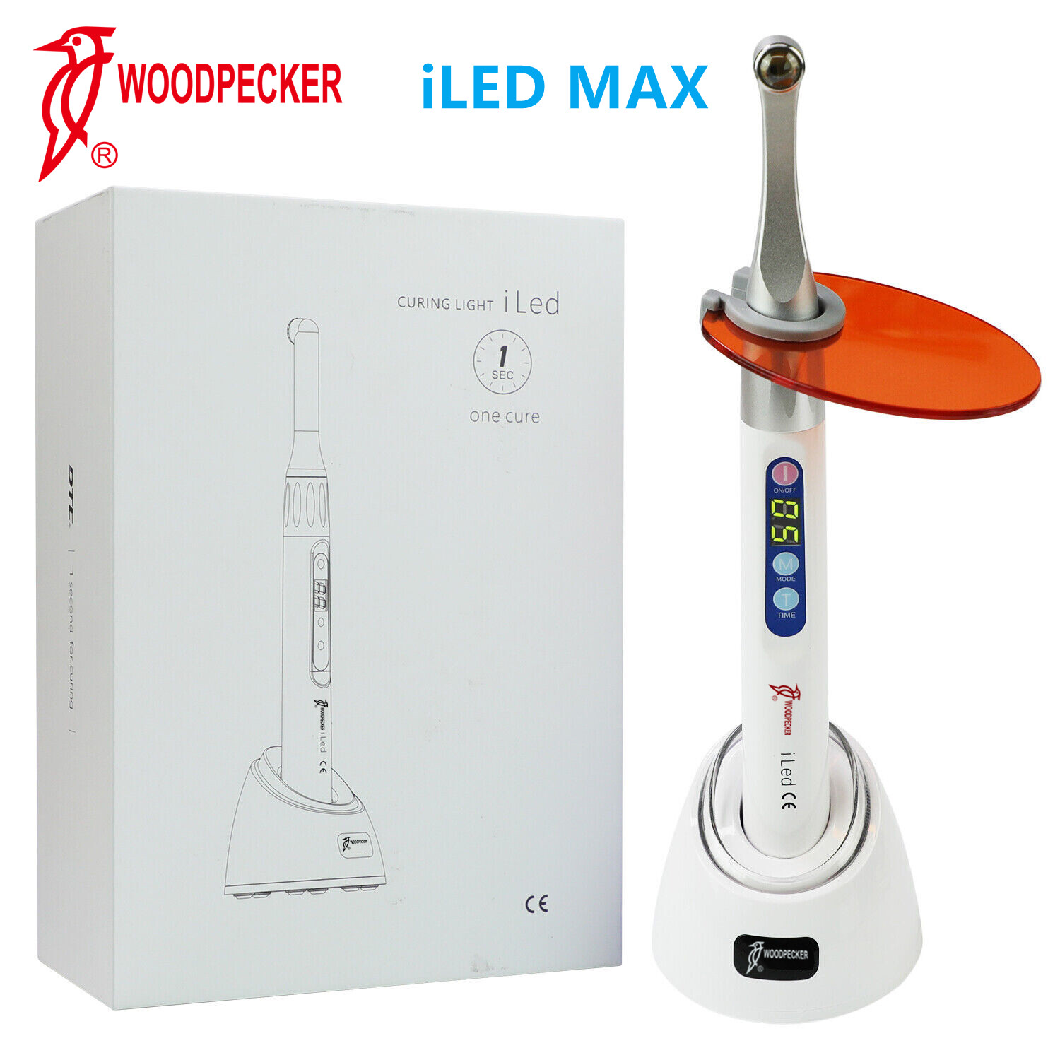 Woodpecker Dental iLed Max 1 Second Curing Light LED Curing Lamp 2600mw/cm²