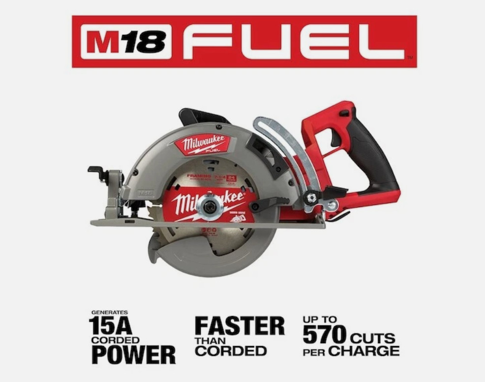 Milwaukee M18 Fuel 18V Brushless Circular Saw (2830-20)