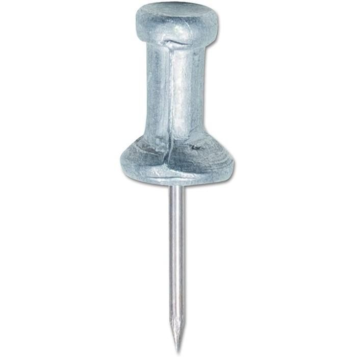 Push Pins 5/8" Steel Point 100/Box