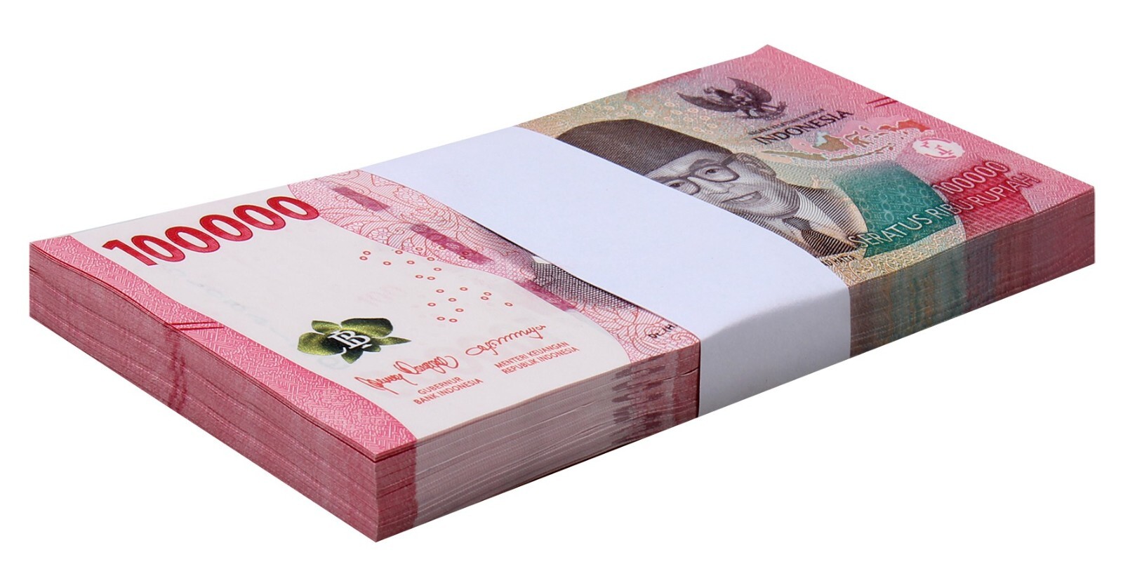 Indonesia 100,000 Rupiah Banknote, 2022, P-168, UNC USA SELLER