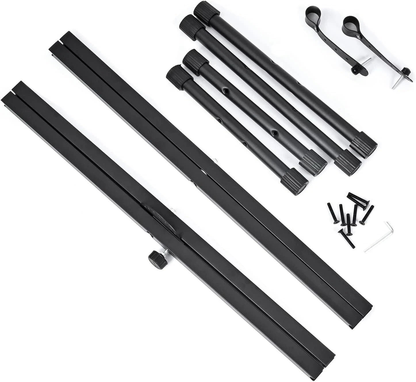 Heavy Duty Keyboard Stand and Bench Double-X Style Adjustable Height