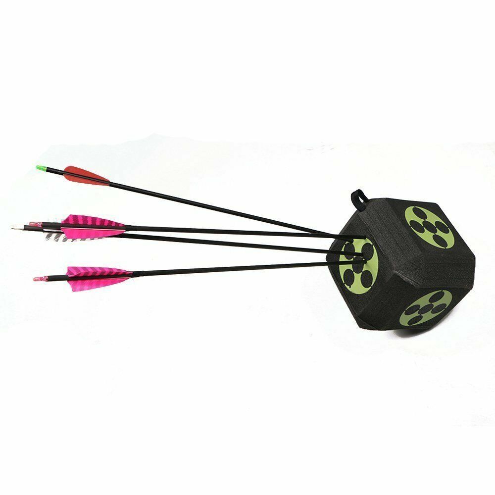 Archery Polyhedral Target 3D High Density Self Healing Foam Cube Target Shooting