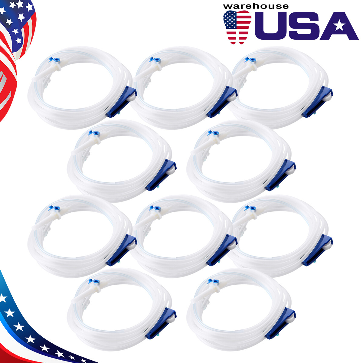 US Dental Implant Surgery Irrigation Tubing Disposable Tubes fit WH/NSK/NOUVAG