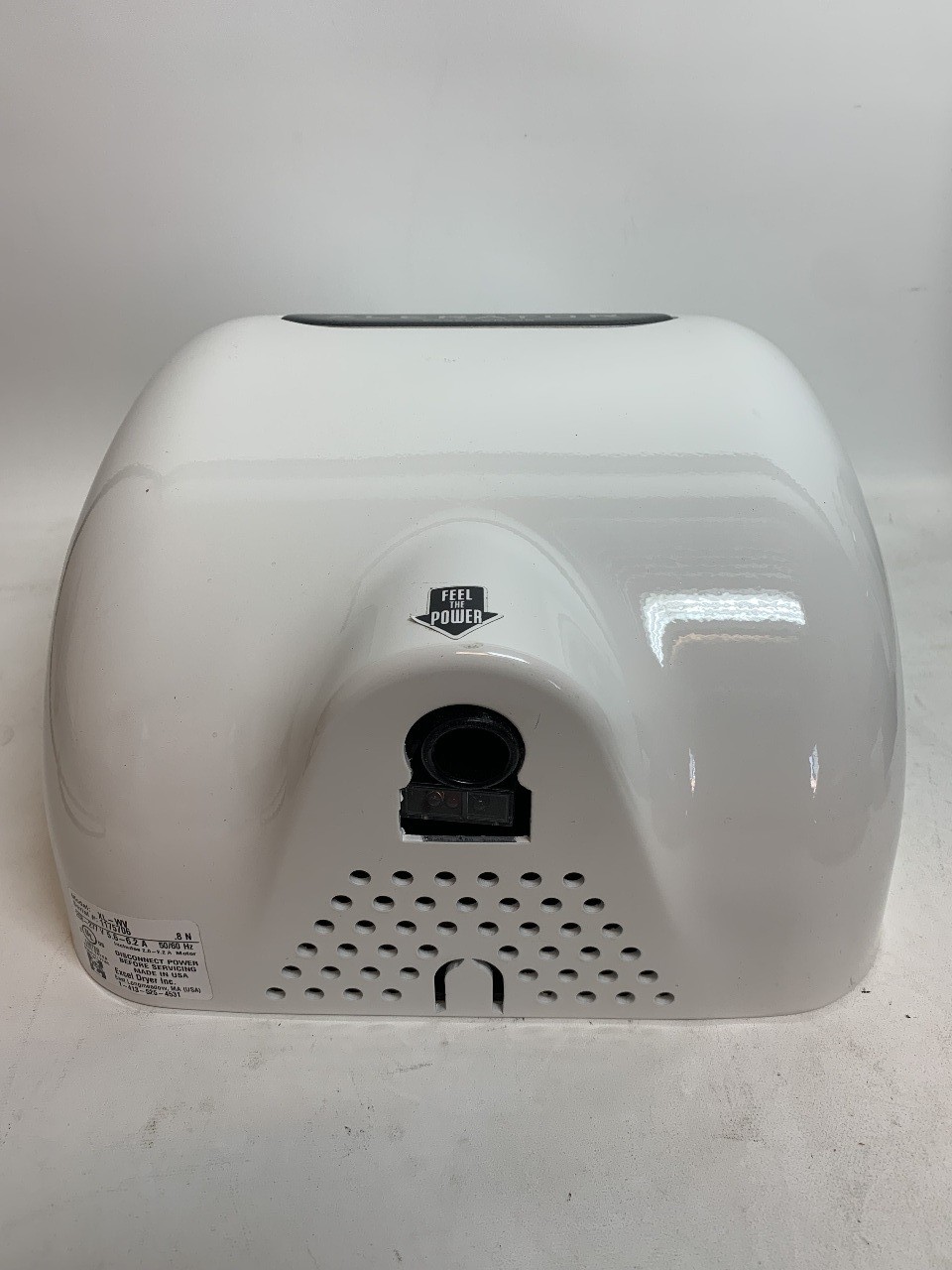XLERATOR HAND DRYER XL-WV ECO NO TOUCH BATHROOM EXCEL XL W BW WHITE 208-277 VOLT