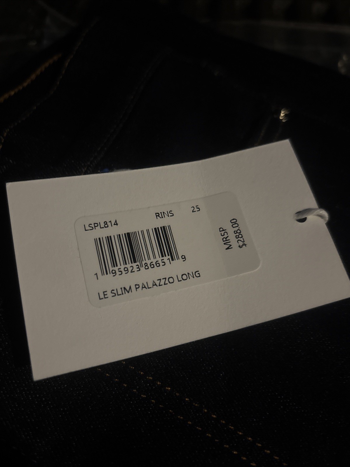 NWT Women’s Frame Le Slim Palazzo Size 25