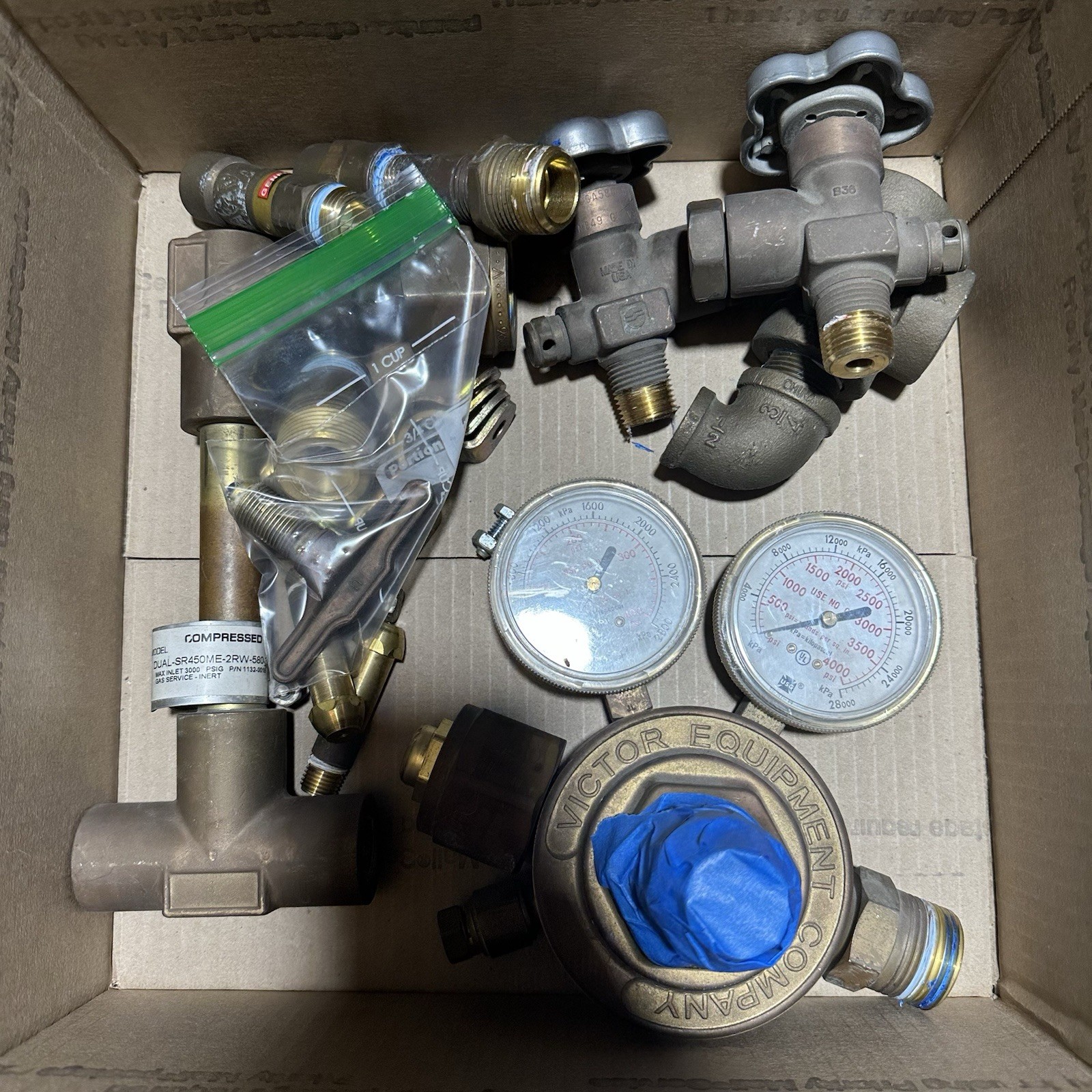 Victor SR-450ME & SR-453MD Heavy Duty High Pressure Single Stage Regulators