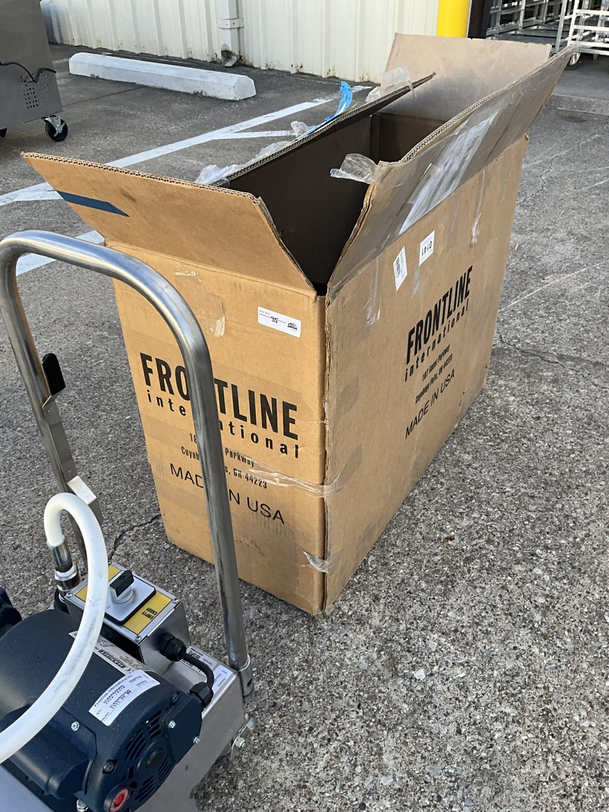 2024 Frontline International 10SS Grease Caddy filter Heated Grease Oil Filter E