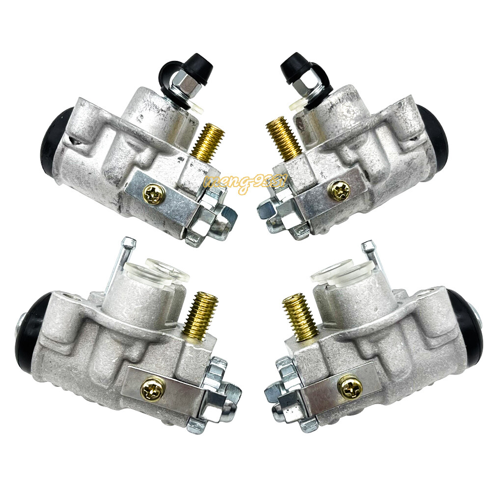 Front Brake Wheel Cylinders w/Shoes ALL 4 for Honda Rancher 350 400 2004-2007