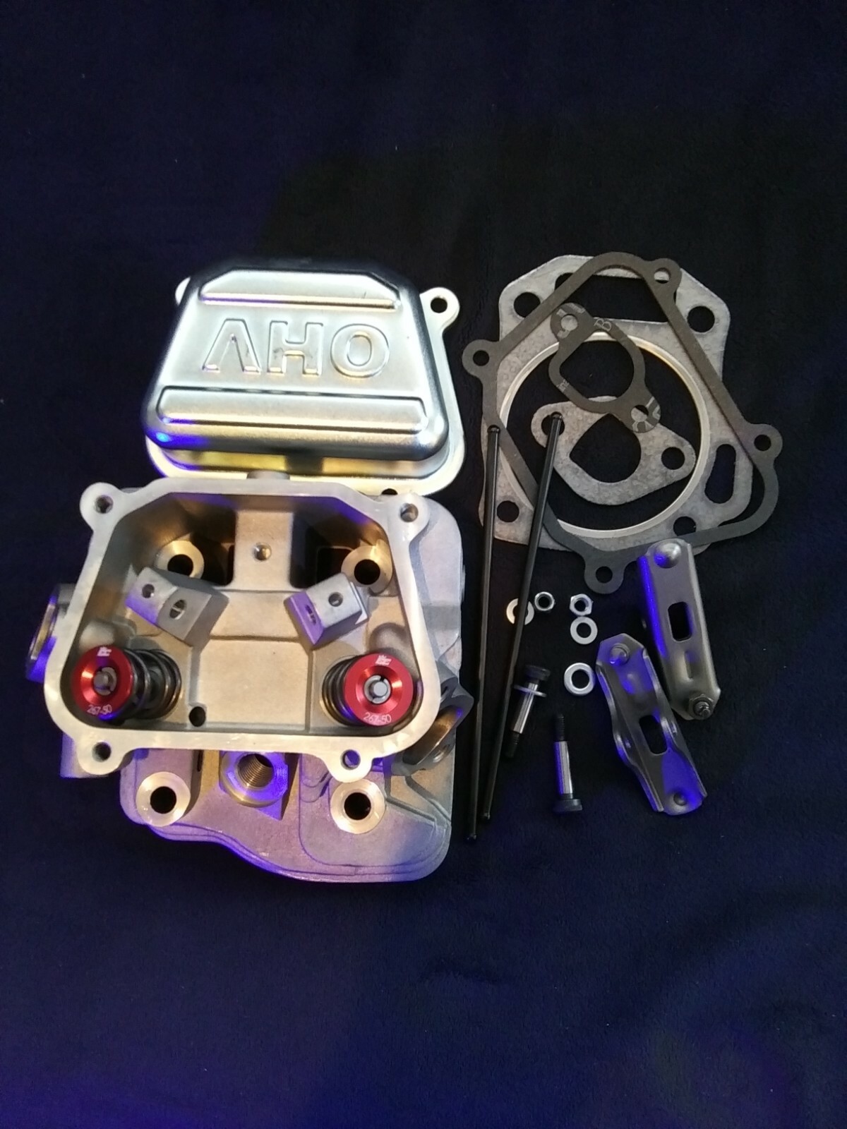 20* OUTLAW 212cc HEMI PREDATOR GHOST HEAD TILLOTSON RACING- 29mm -25mm valves