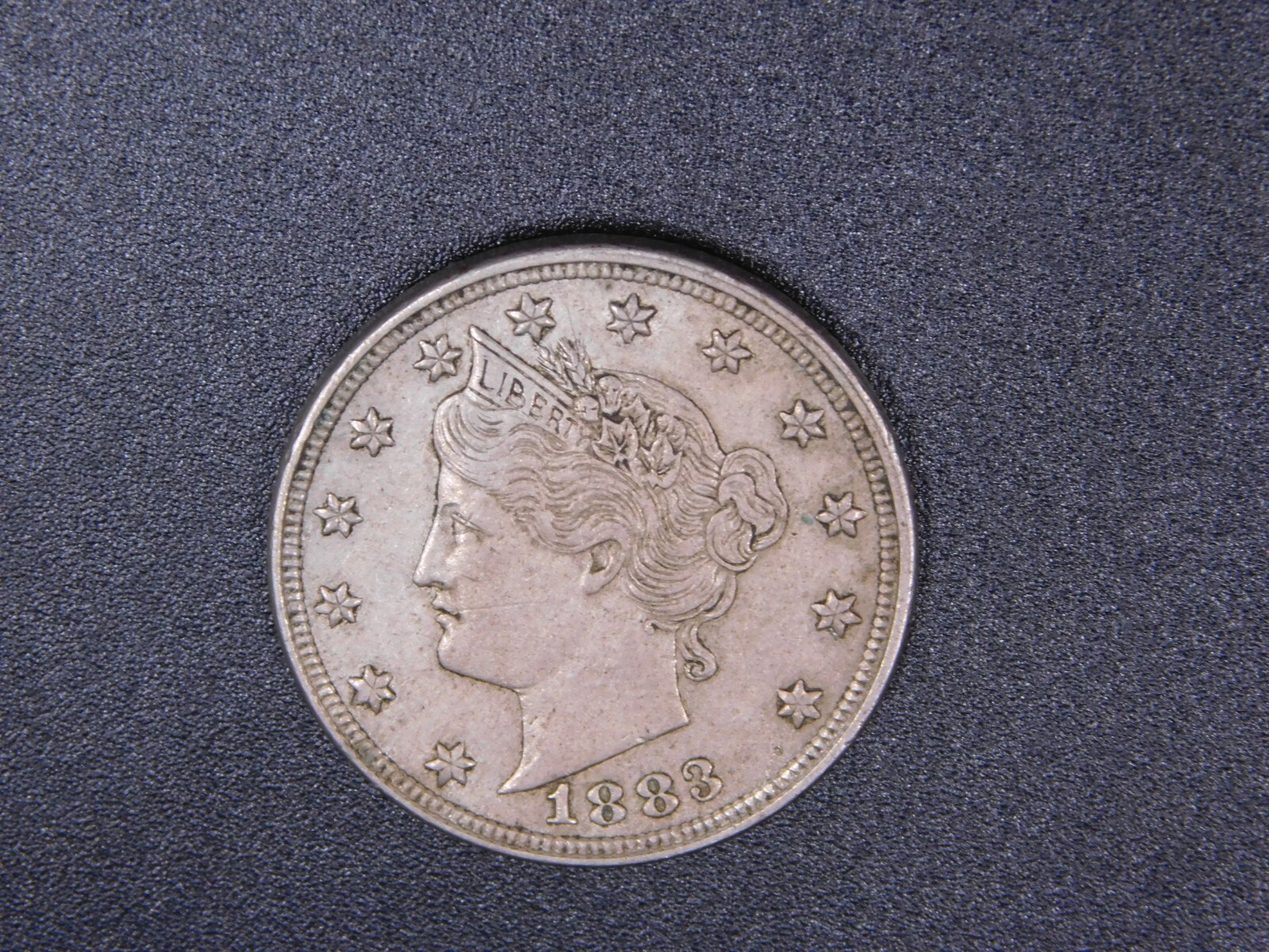 US COIN 1883 LIBERTY NICKEL NO CENTS