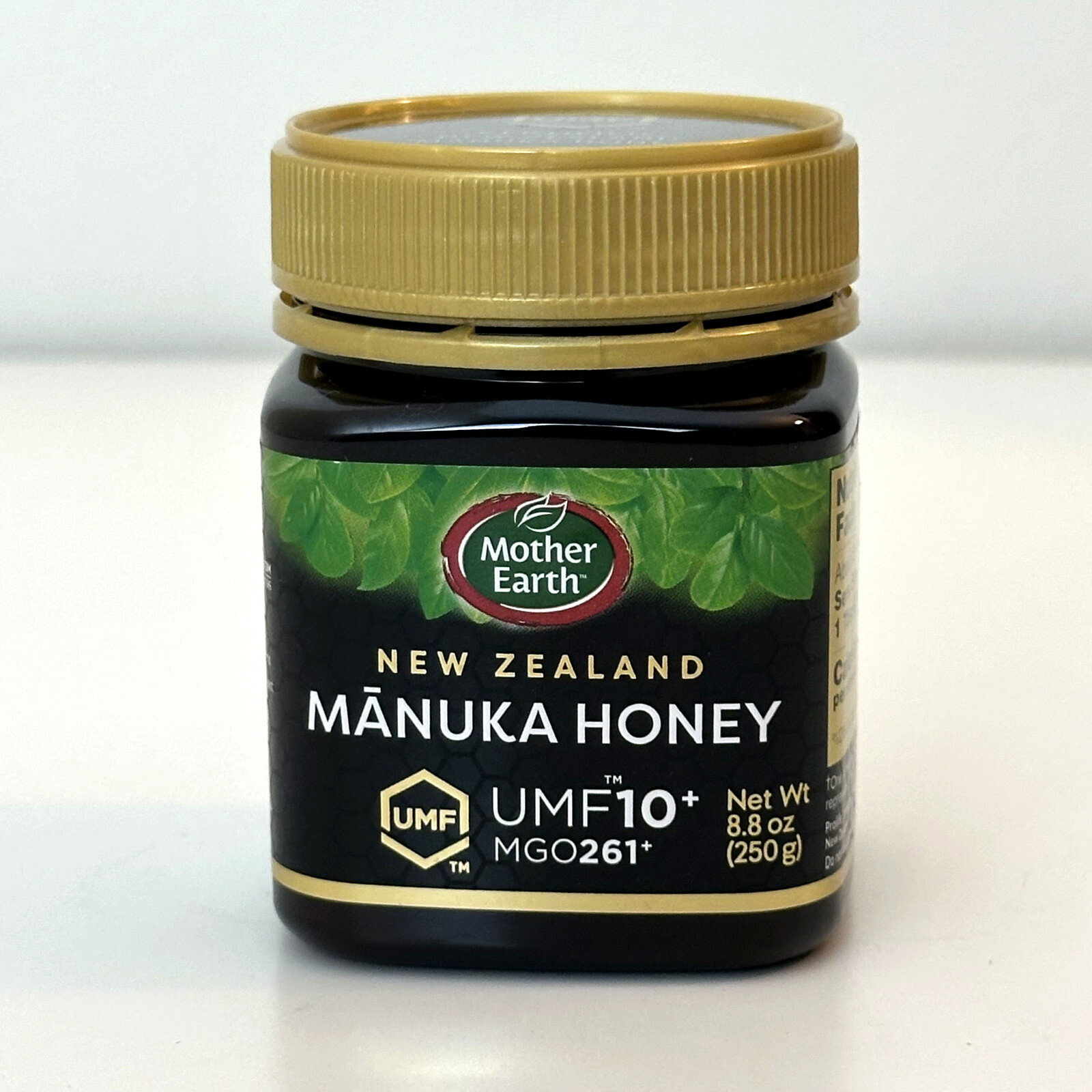 Mother Earth New Zealand Manuka Honey UMF 10+ 8.8 oz Exp 2029