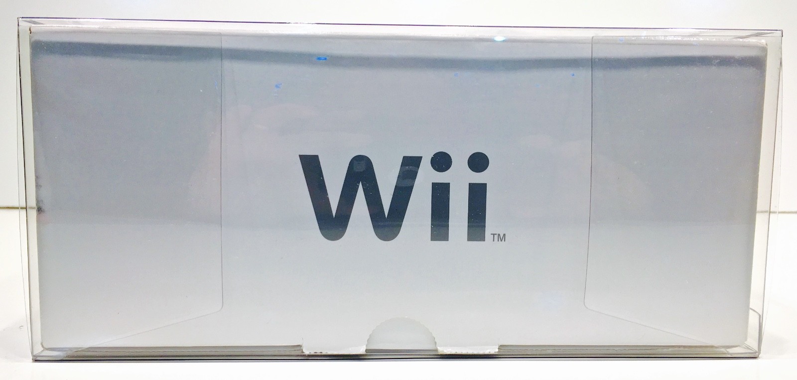 1 Clear Console Box Protector NINTENDO Wii Console Box Original Size! Read!