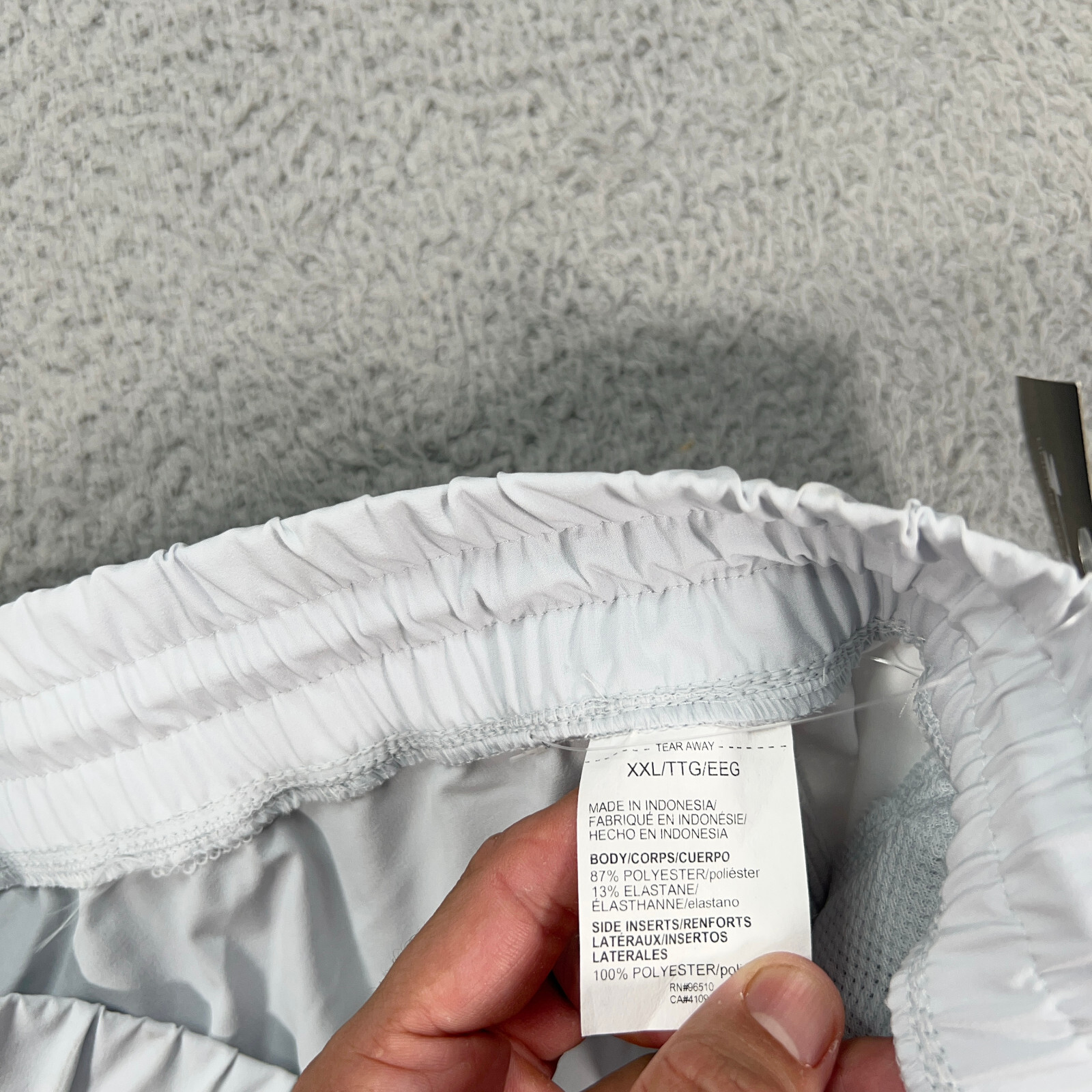 Under Armour Pants Womens 2XL XXL Gray Squad 3.0 Warmup Drawstrings FLAW READ