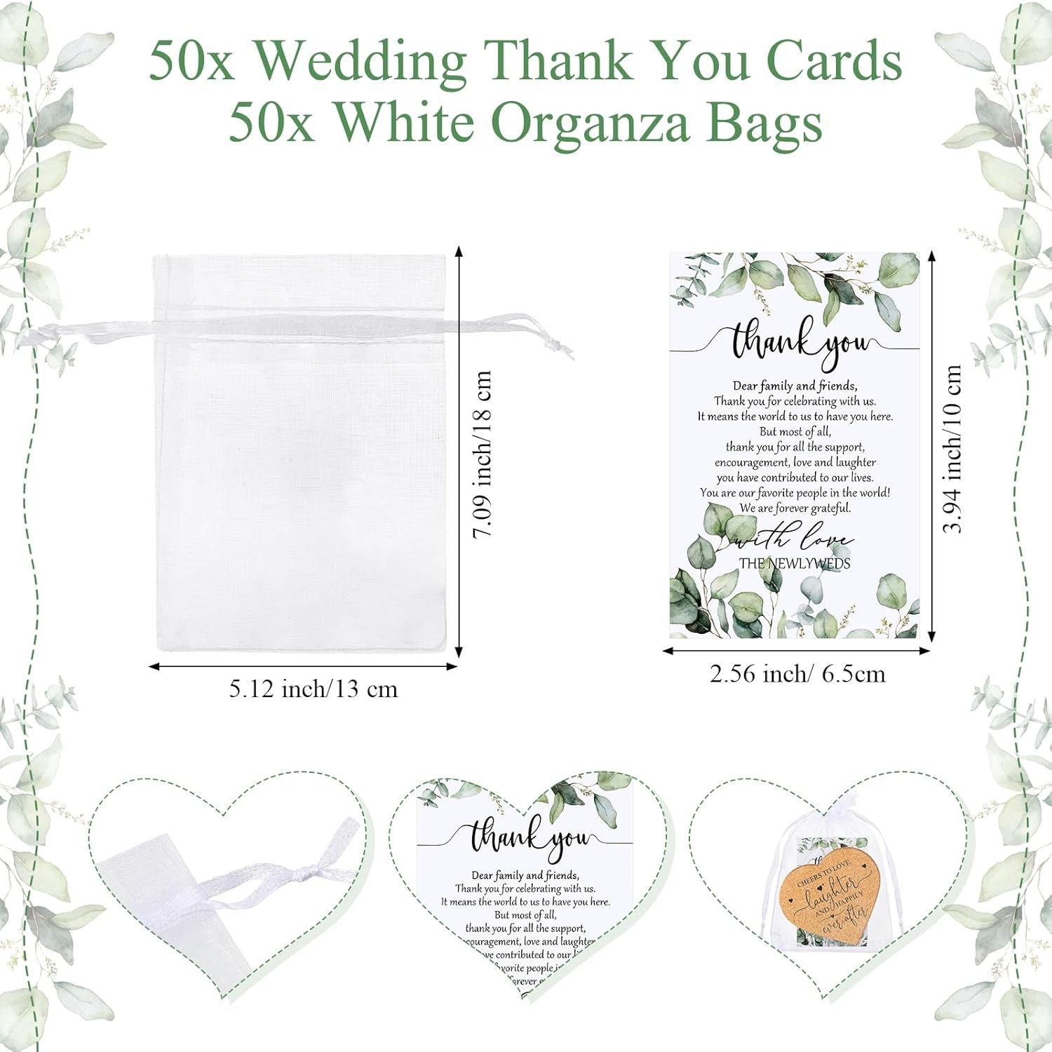 100 wedding favor sets, including guest coasters as gifts