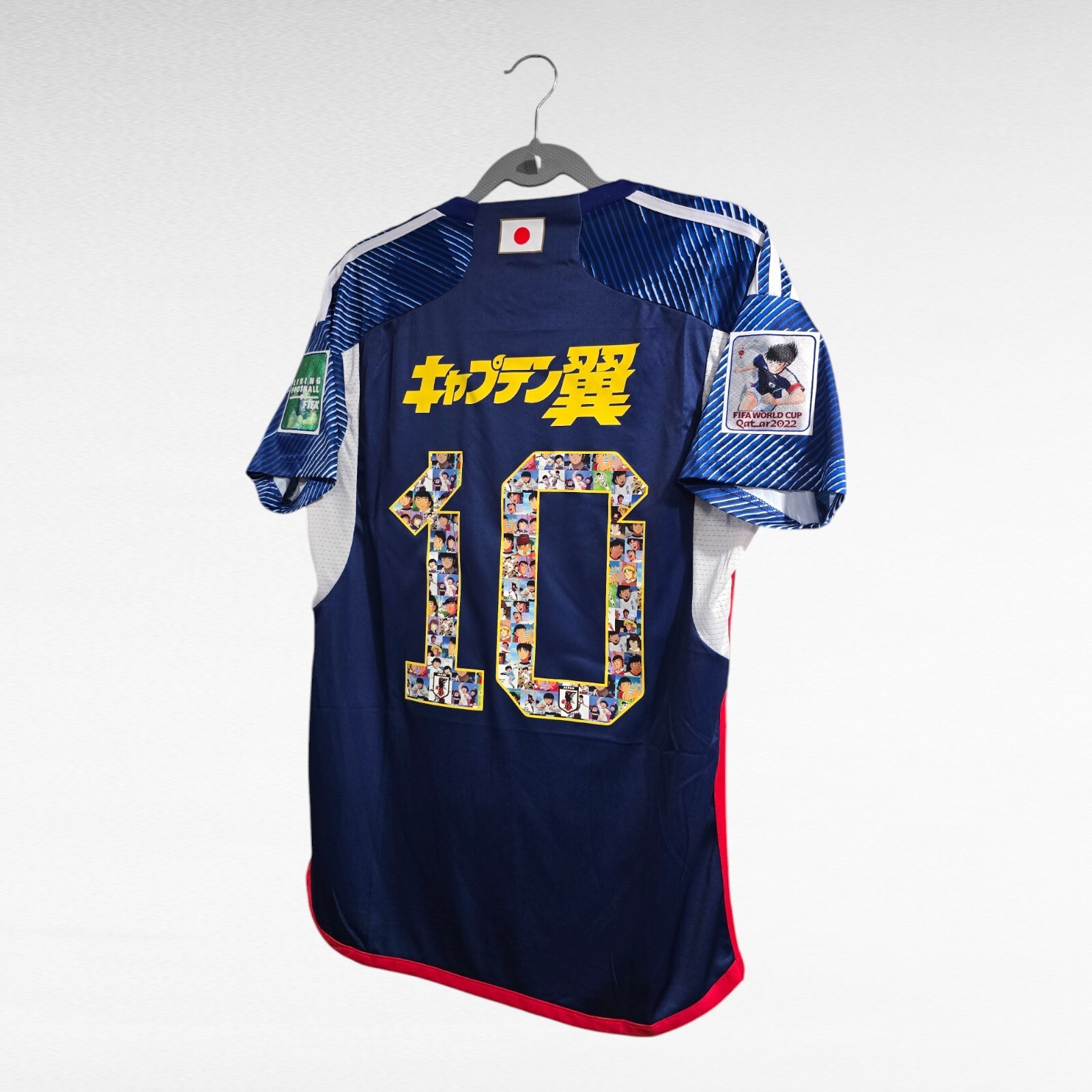 JAPAN HOME NATIONAL TEAM JERSEY - 2022 - CAPTAIN TSUBASA # 10 - MEDIUM