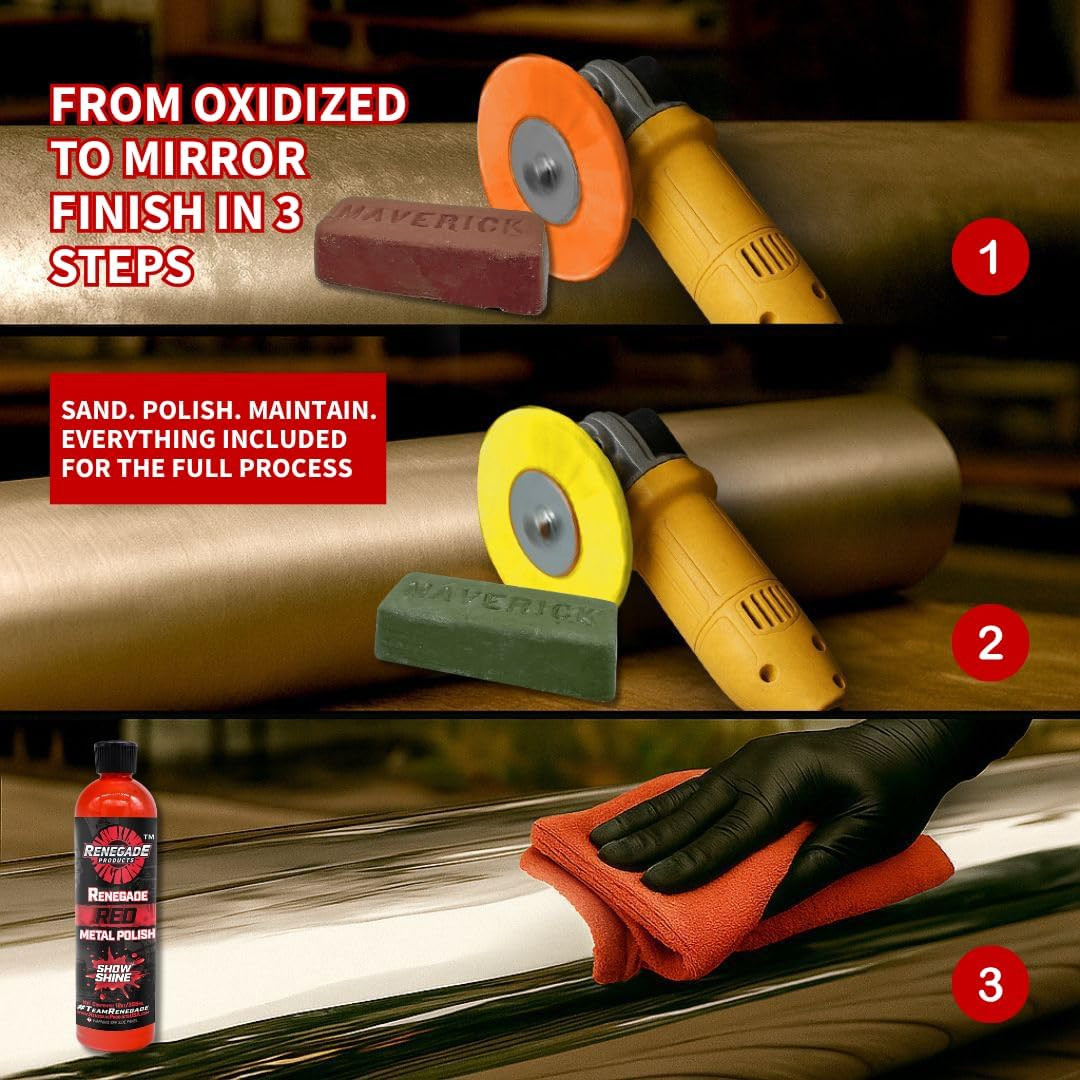 Renegade Pontoon Boat Polishing Kit rp-LFGRPPKPB