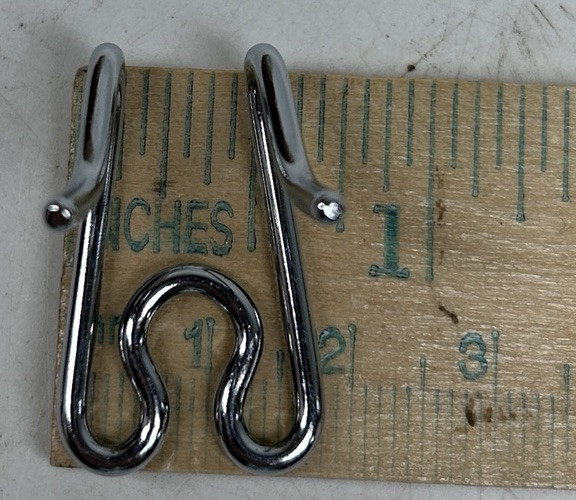 Lot Of 3 Herm Sprenger OEM Chrome Plated Steel Extra Links Prong Collar 2.25mm