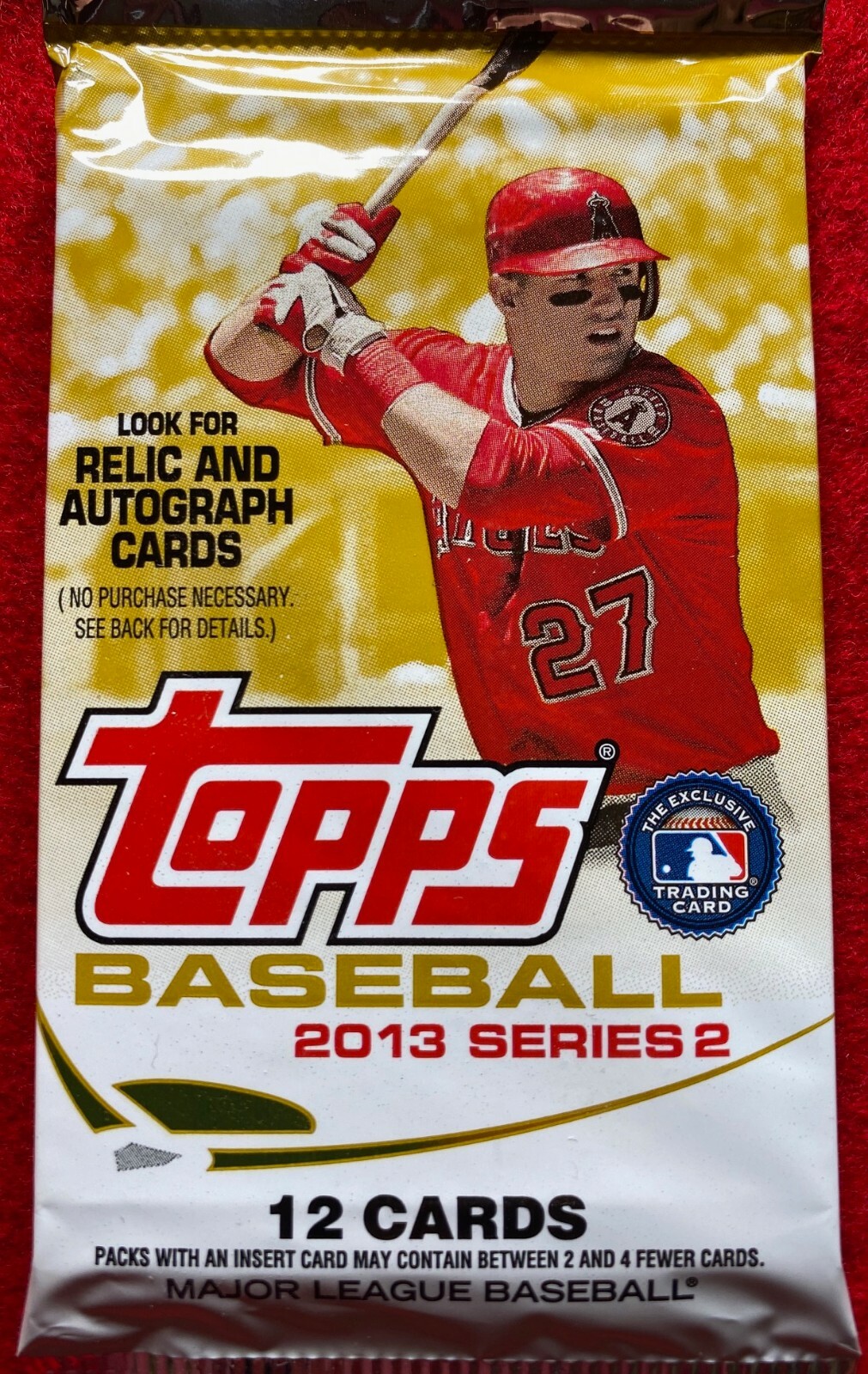 2005 09 10 2011 2012 TOPPS UPDATE SERIES 1 2 UNOPENED BASEBALL CARD PACKS TROUT