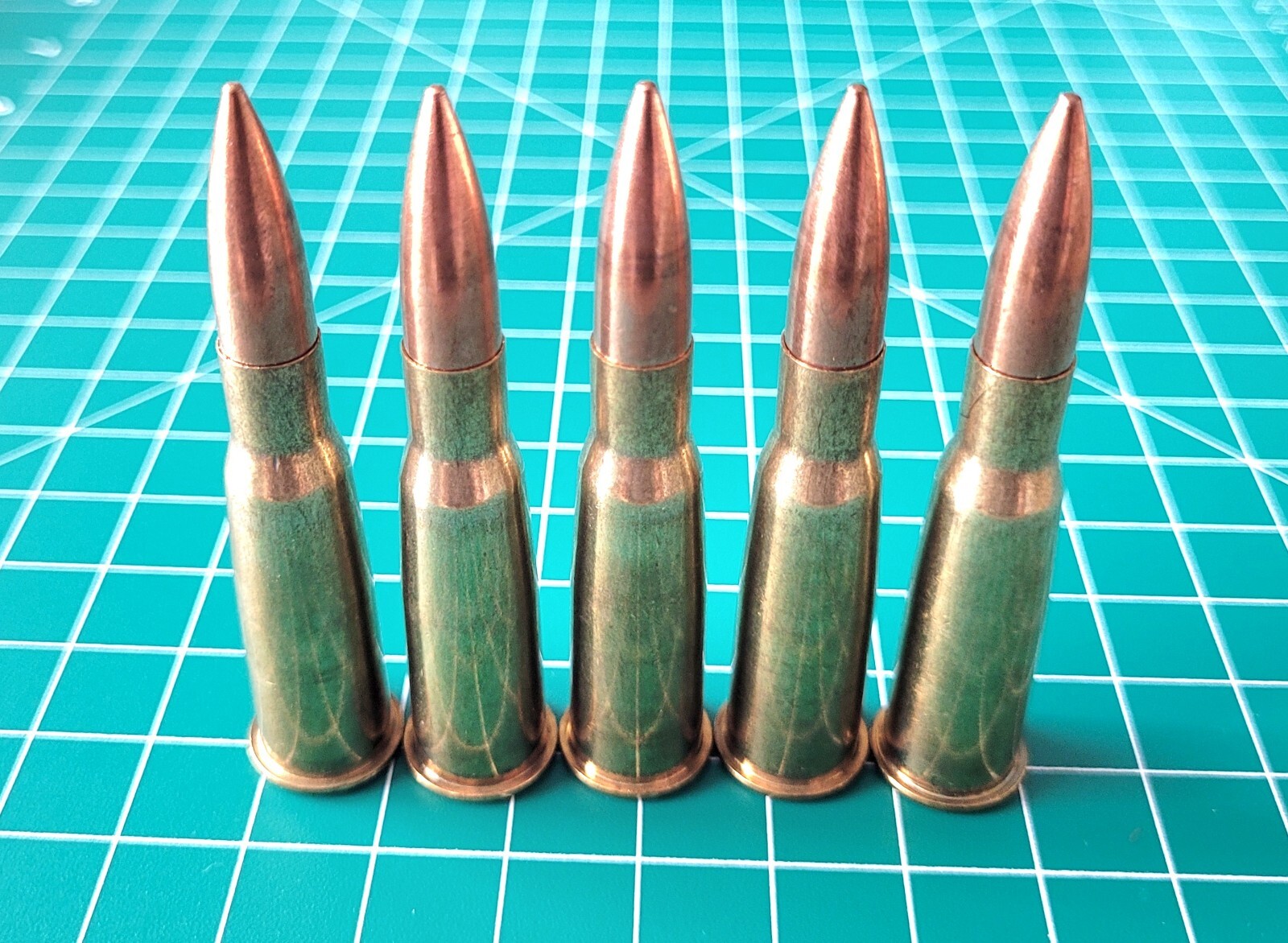 8x50R Lebel Snap Caps Set of 5 With Safety Rubber 8mm