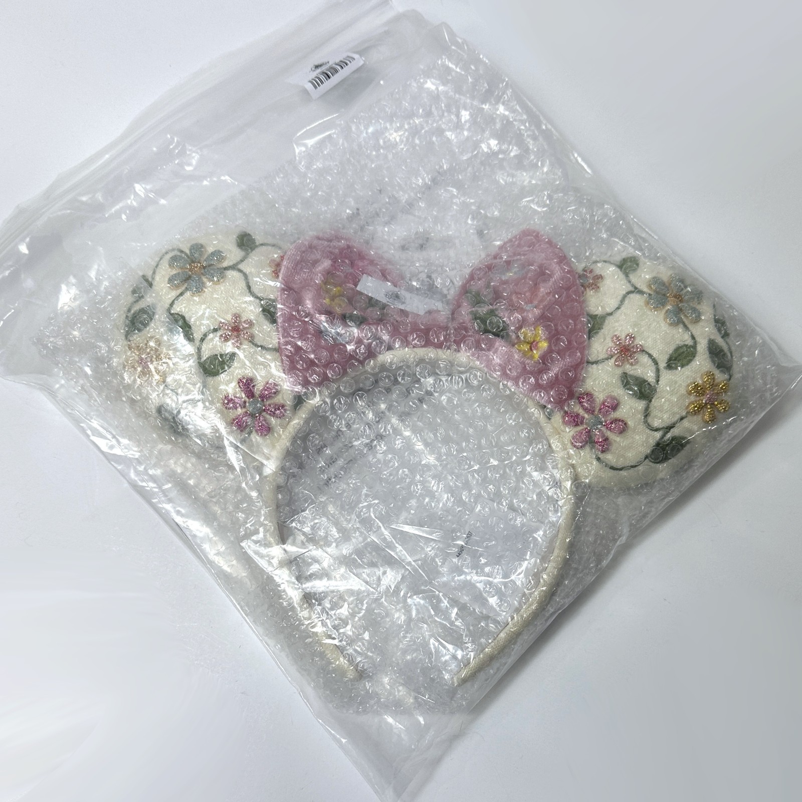Disney Parks Baublebar Minnie Mouse Floral Ear Headband Spring Flowers