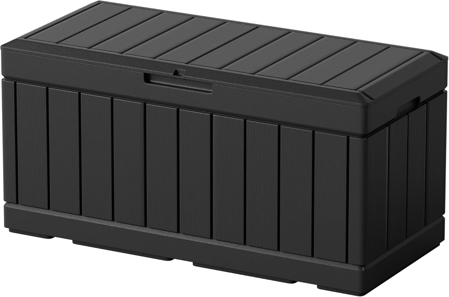 82 Gallon Resin Deck Box All Weather Large Outdoor Storage Patio Furniture Toys