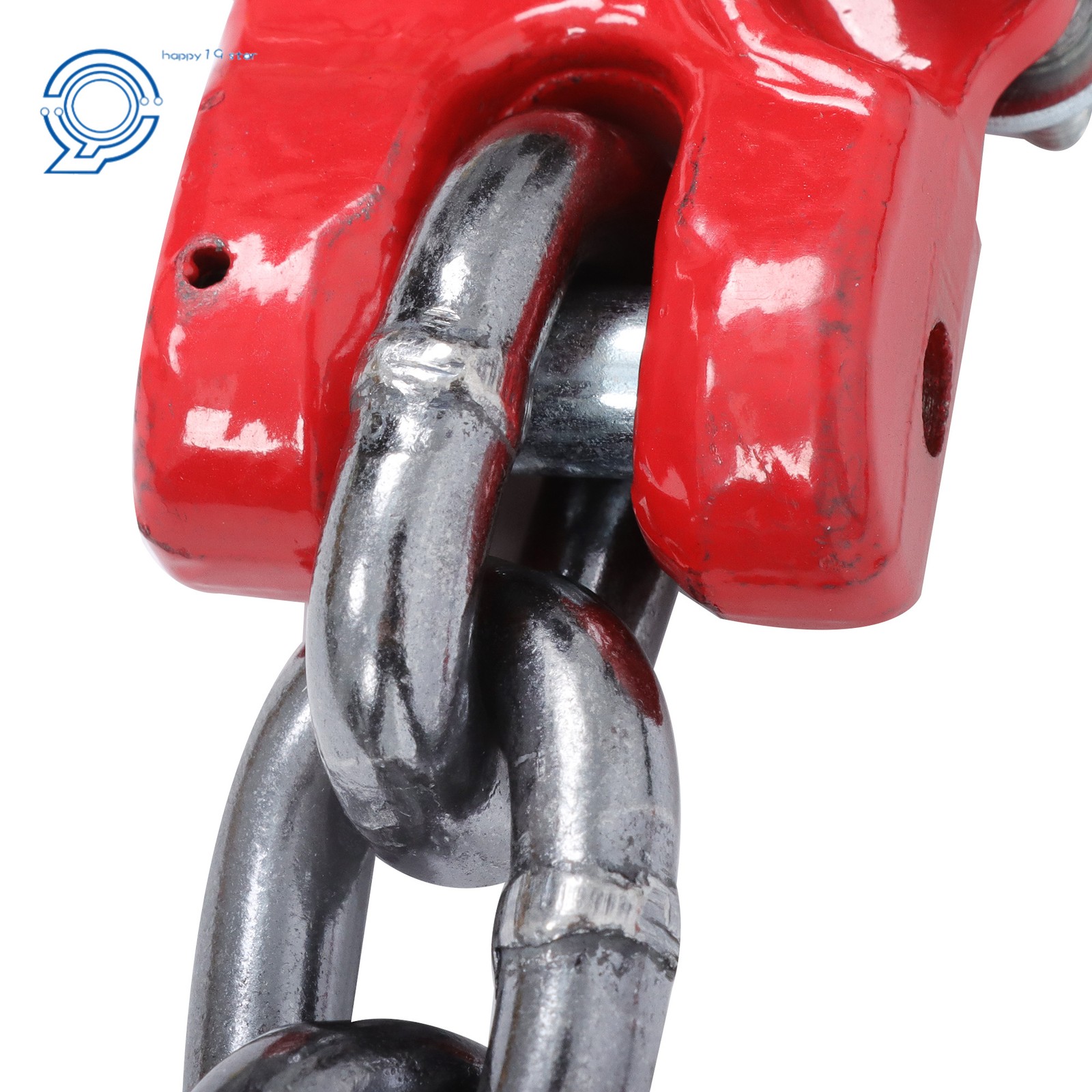 Chain Sling 3/8" x 10' G80 2 Legs Lifting Chain w/ Adjustable Hooks 7100 Lbs