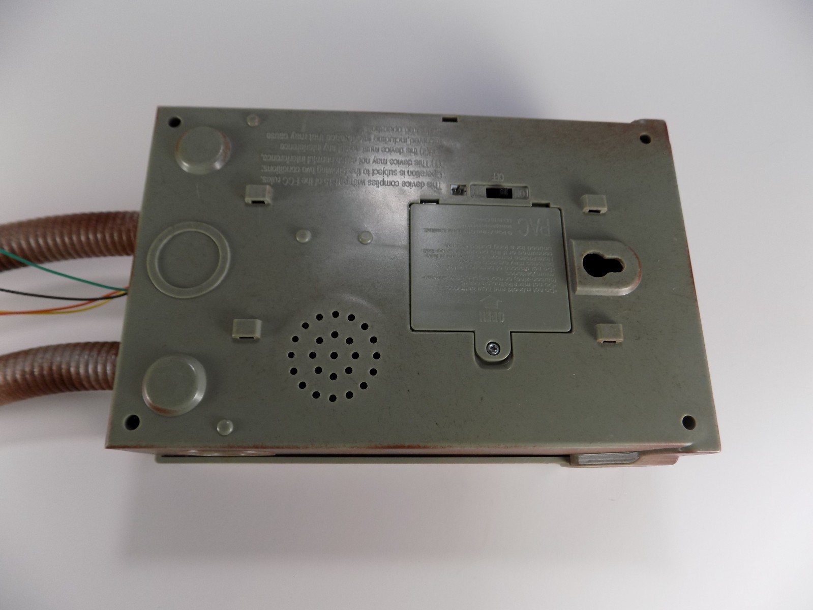 Spirit Halloween High Voltage Electric Box Prop AS IS NOT WORKING