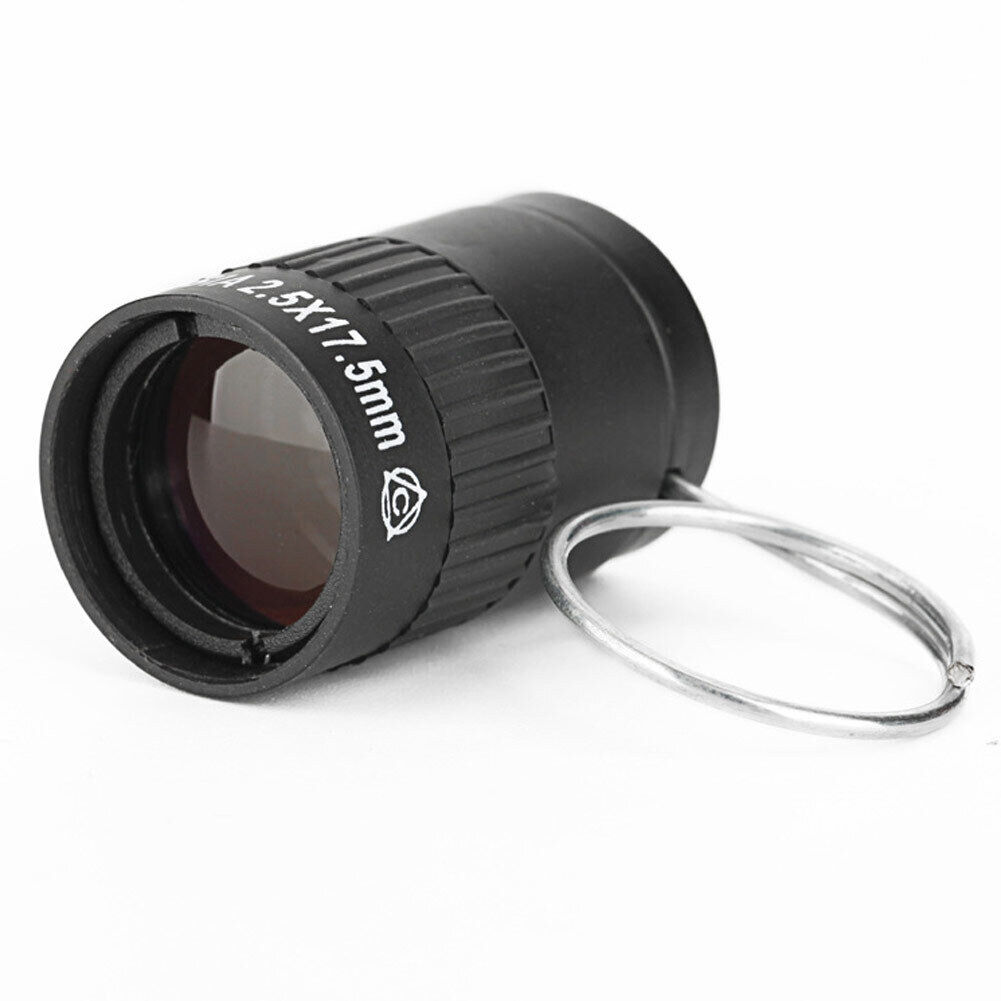 2Pack Tactical Monocular Telescope 2.5x17.5mm Ultra Miniature Handheld Telescope