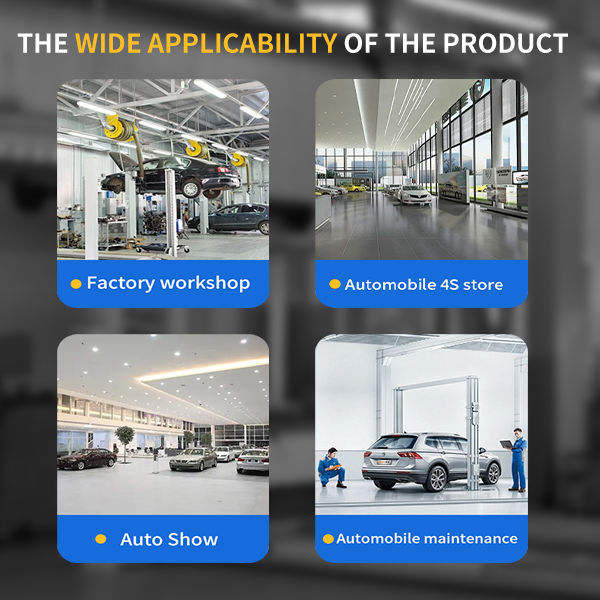 M&E 10000 lbs Two Post Lift 2-Post Lift Auto Lift Auto Car Lift Hoist Equipment