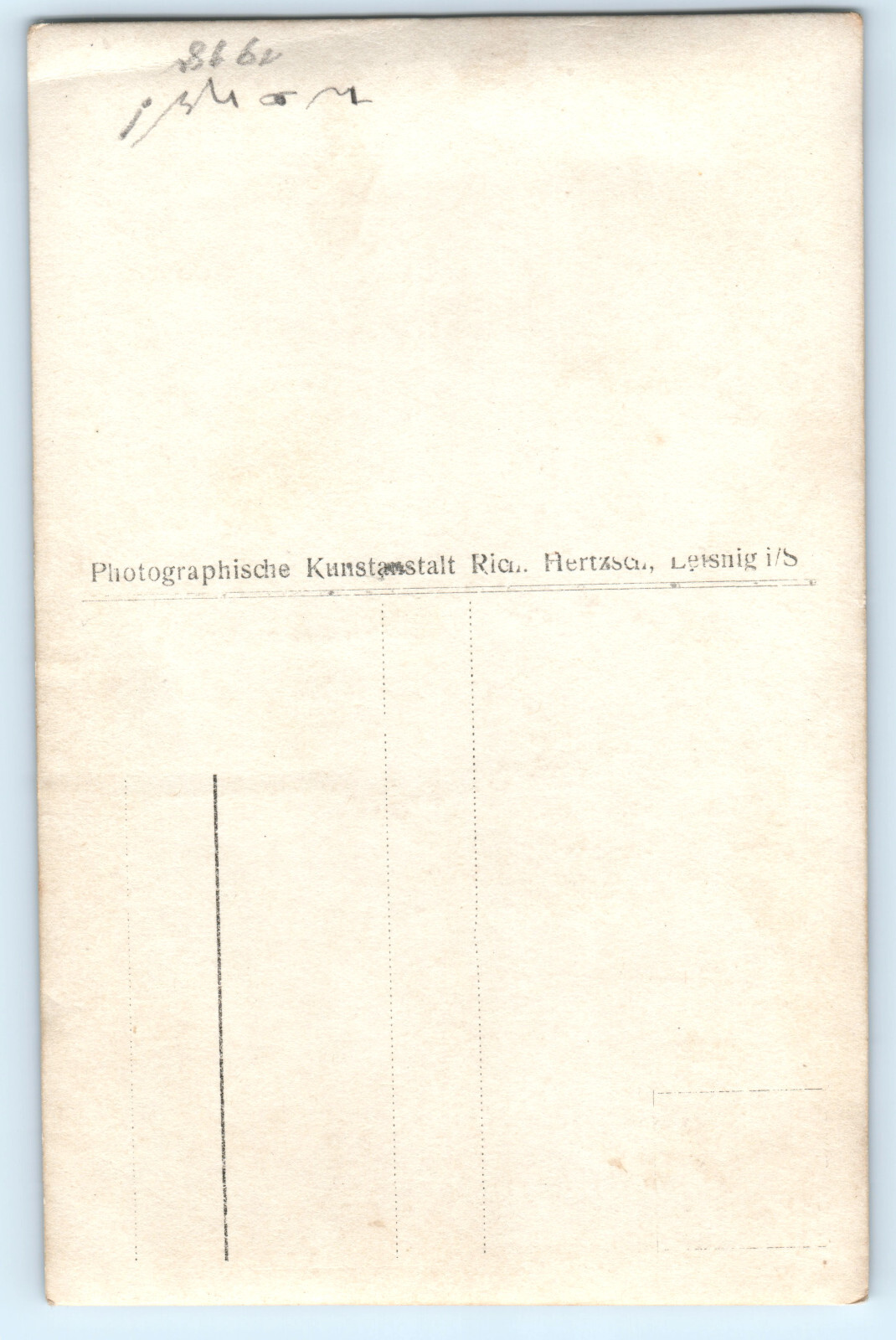 WWI German Soldier With Picklehaube Helmet Real Photo Postcard