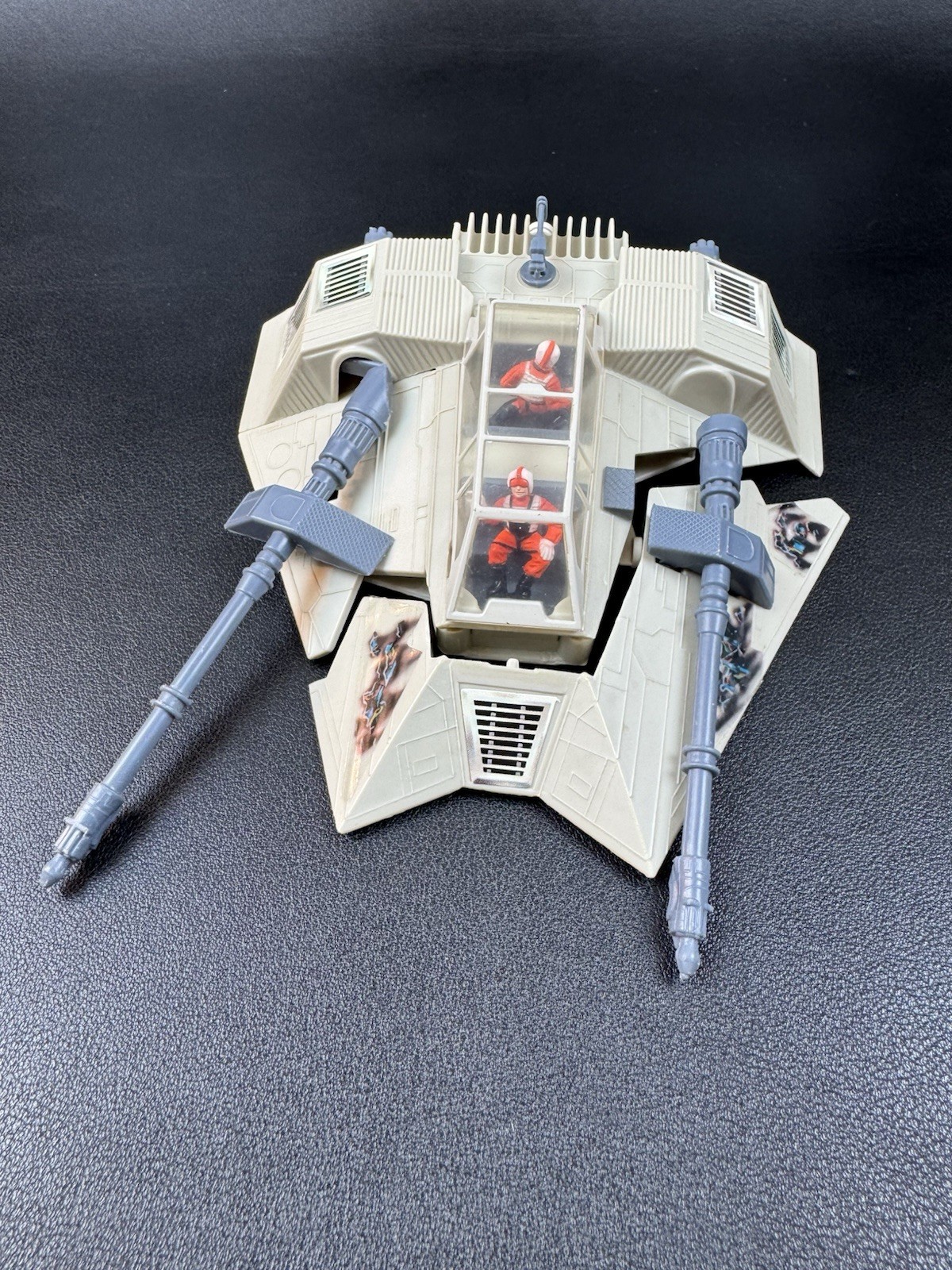 Star Wars Snowspeeder 1982 Kenner Micro Collection with both die cast figures