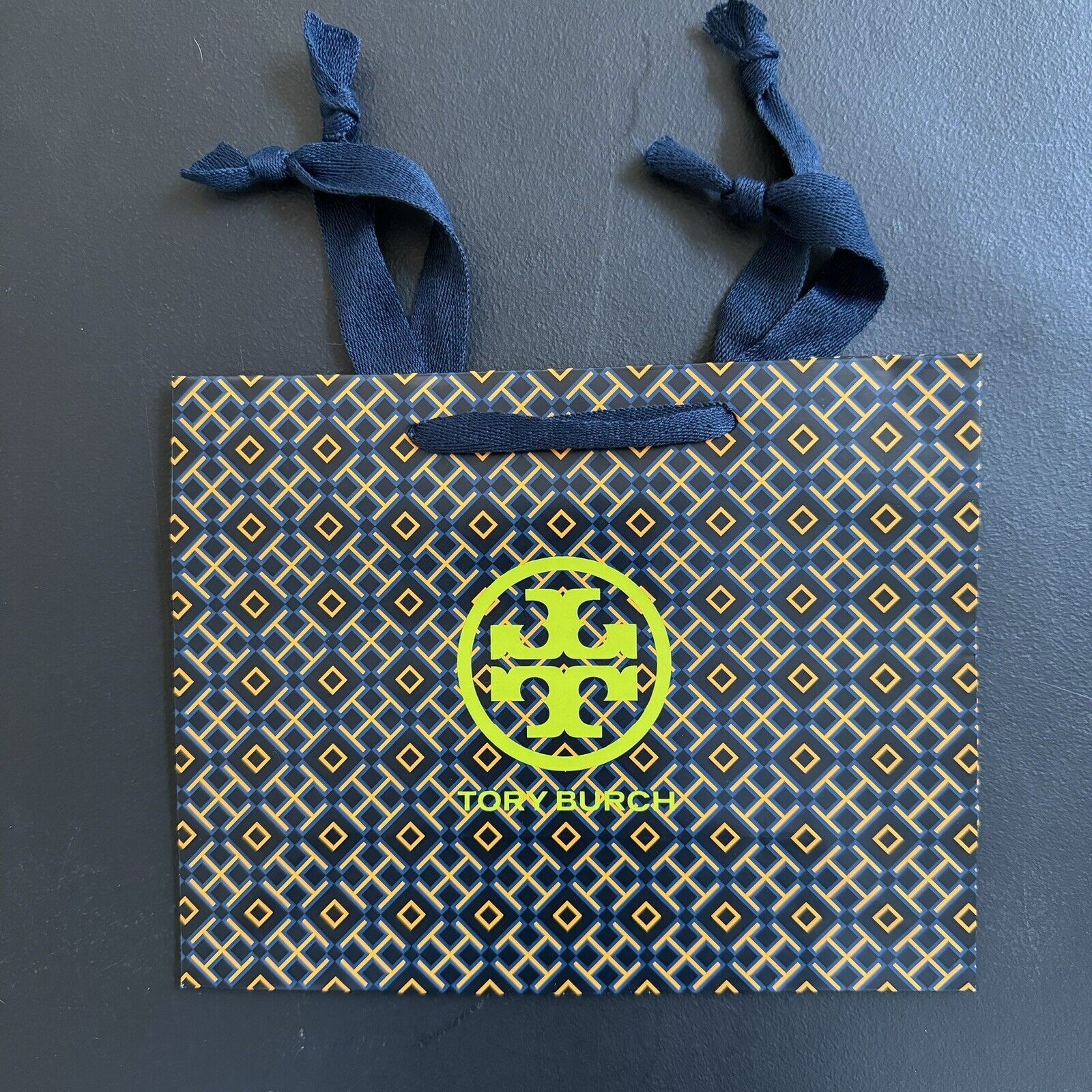 NEW Tory Burch Gift Shopping Bag & Logo Paper Tissue Small 9'' x 7'' x 3.5''