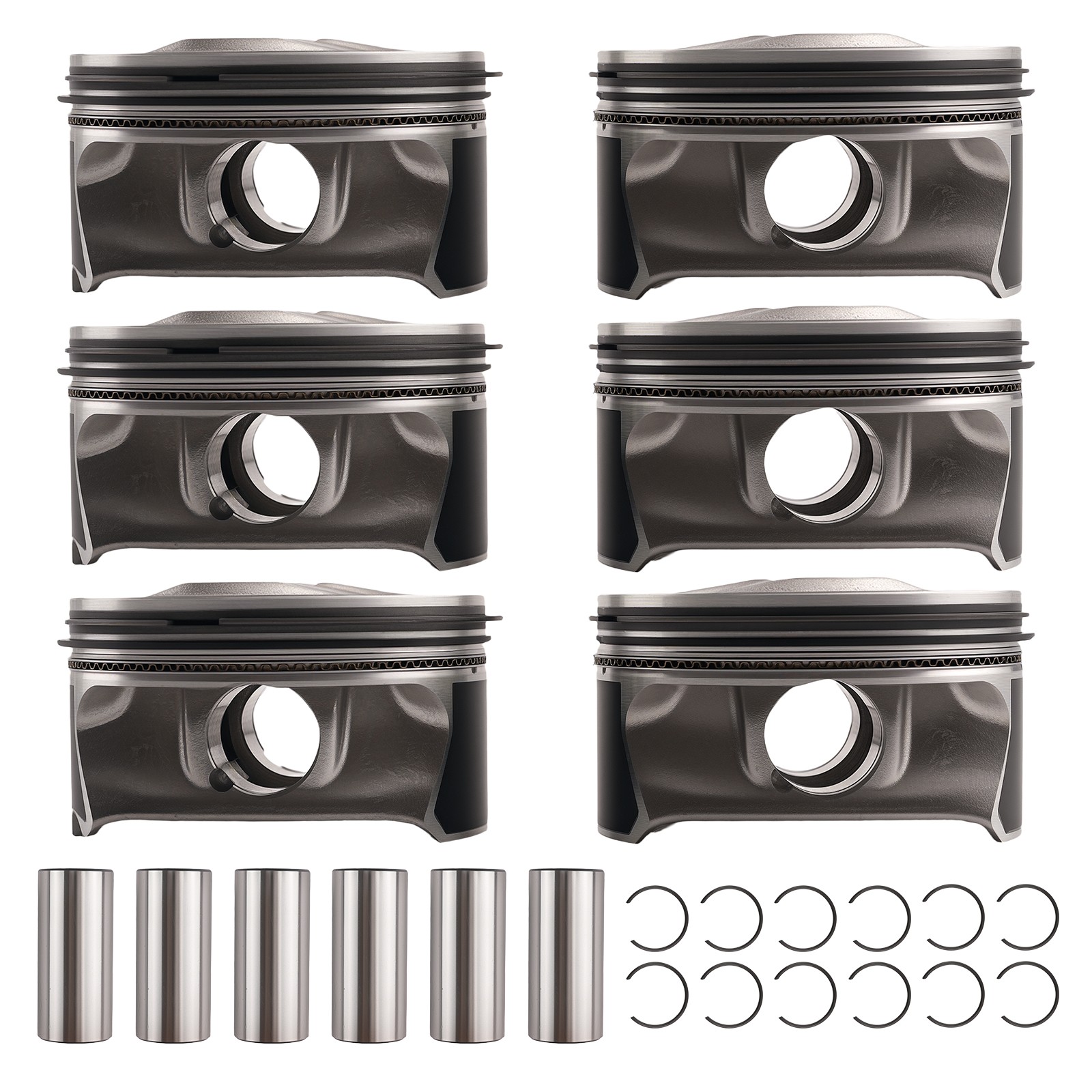 3.6L Piston Assembly Set for Cadillac CTS GMC Acadia Chevy Traverse 12616972