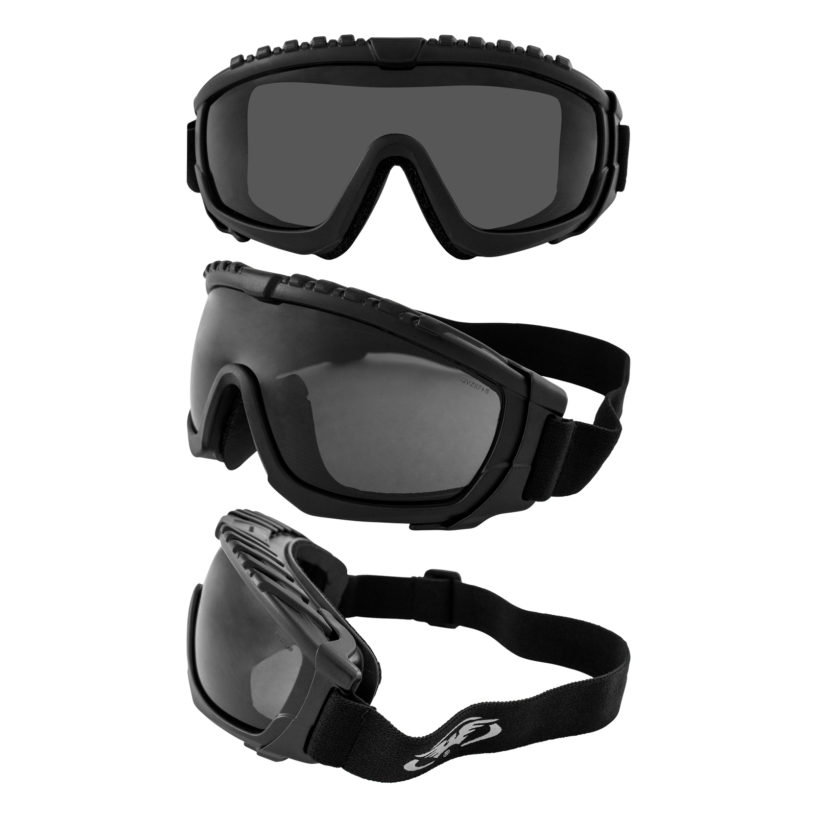 Burning Man Special Ballistech Goggles Fit Over Glasses Shatterproof Smoke Lens
