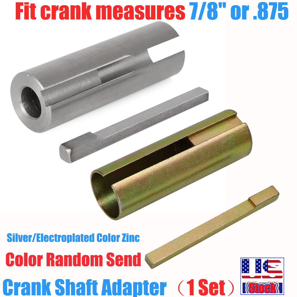 Crankshaft Adapter Taper to 1" Straight-Fits Generator,Pressure Washer,Engine