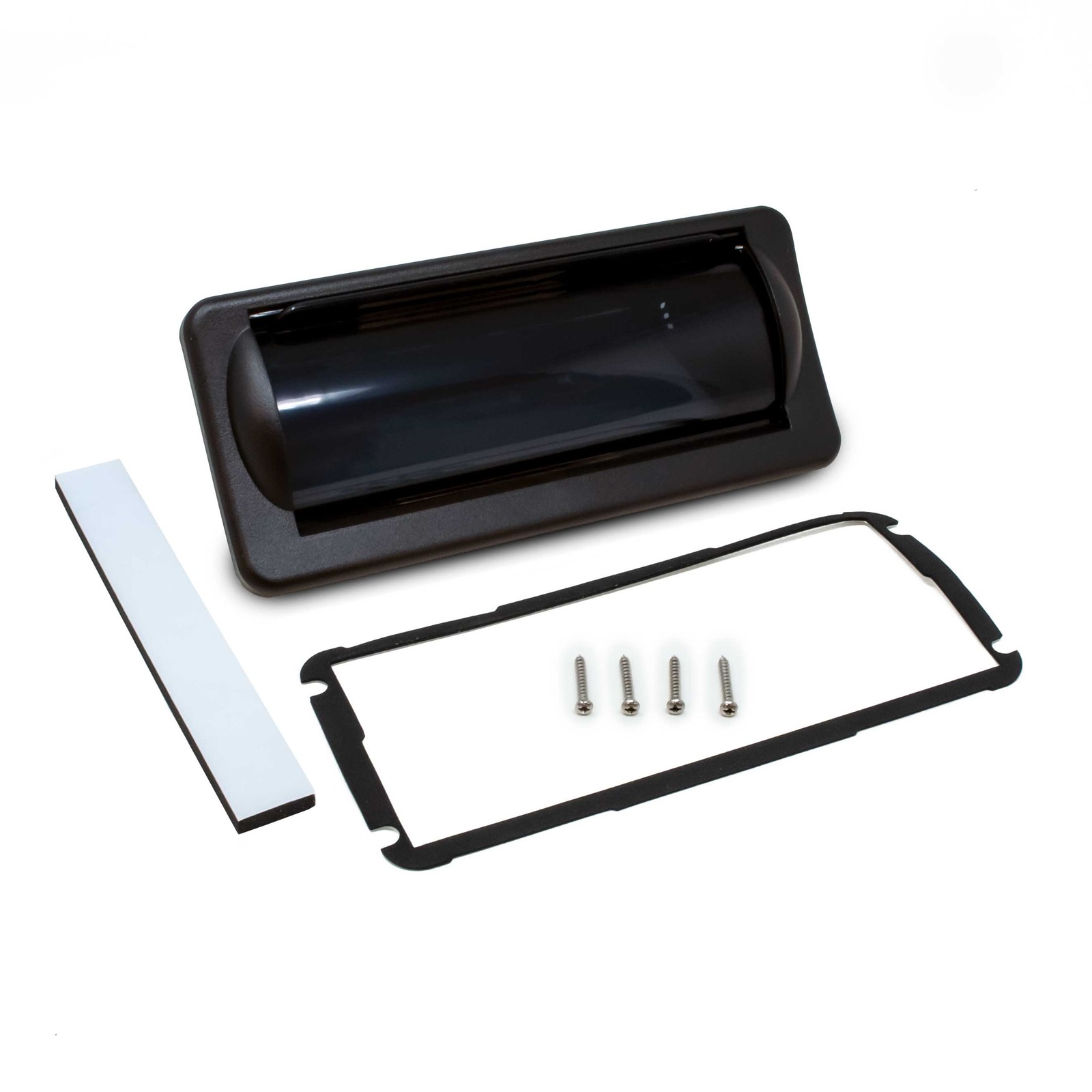 Creative Audio CAMC1B Marine Single DIN Radio Mounting Kit, Black