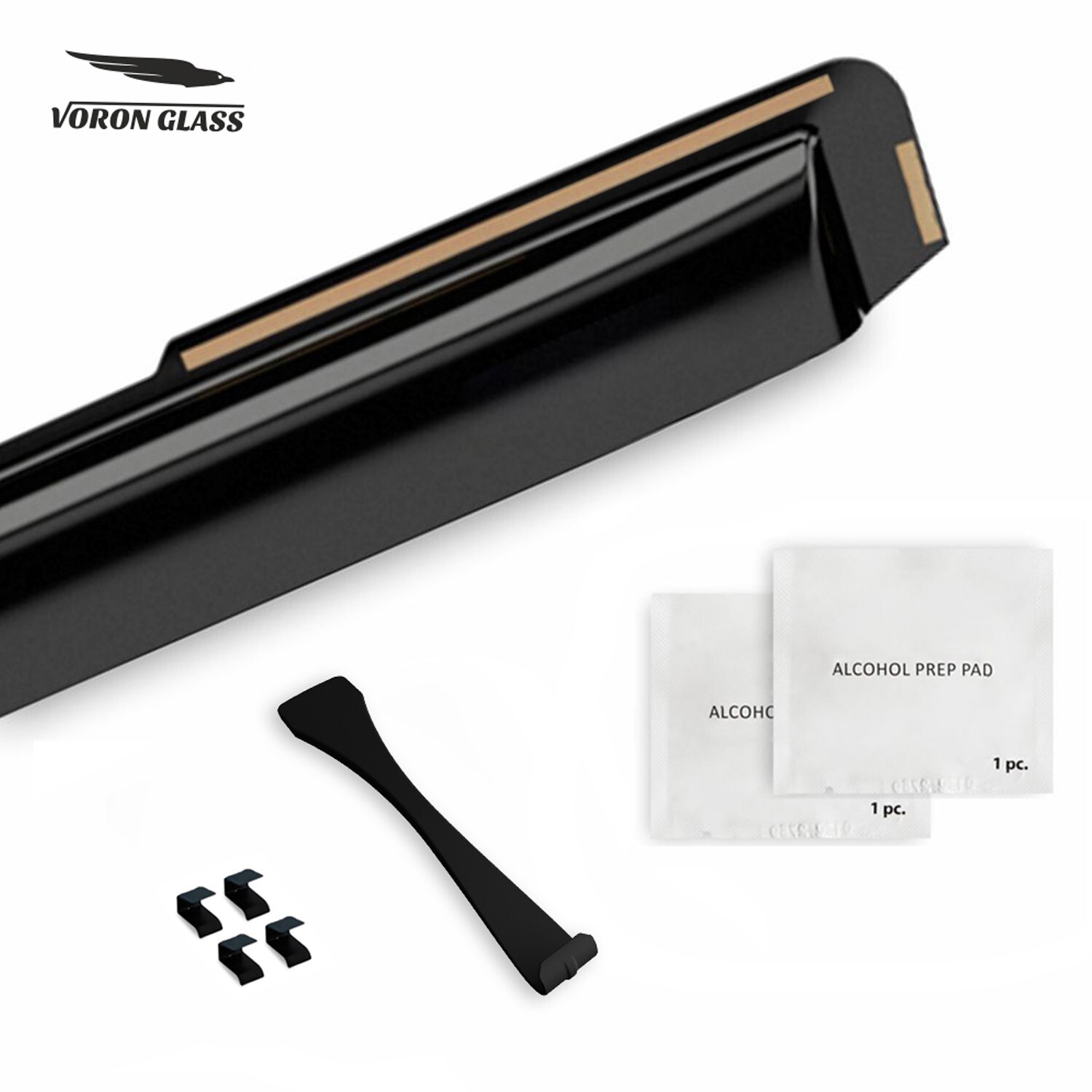 Rain Guards Vent Visors Shade for 2019-2024 Toyota RAV4 SHATTERPROOF