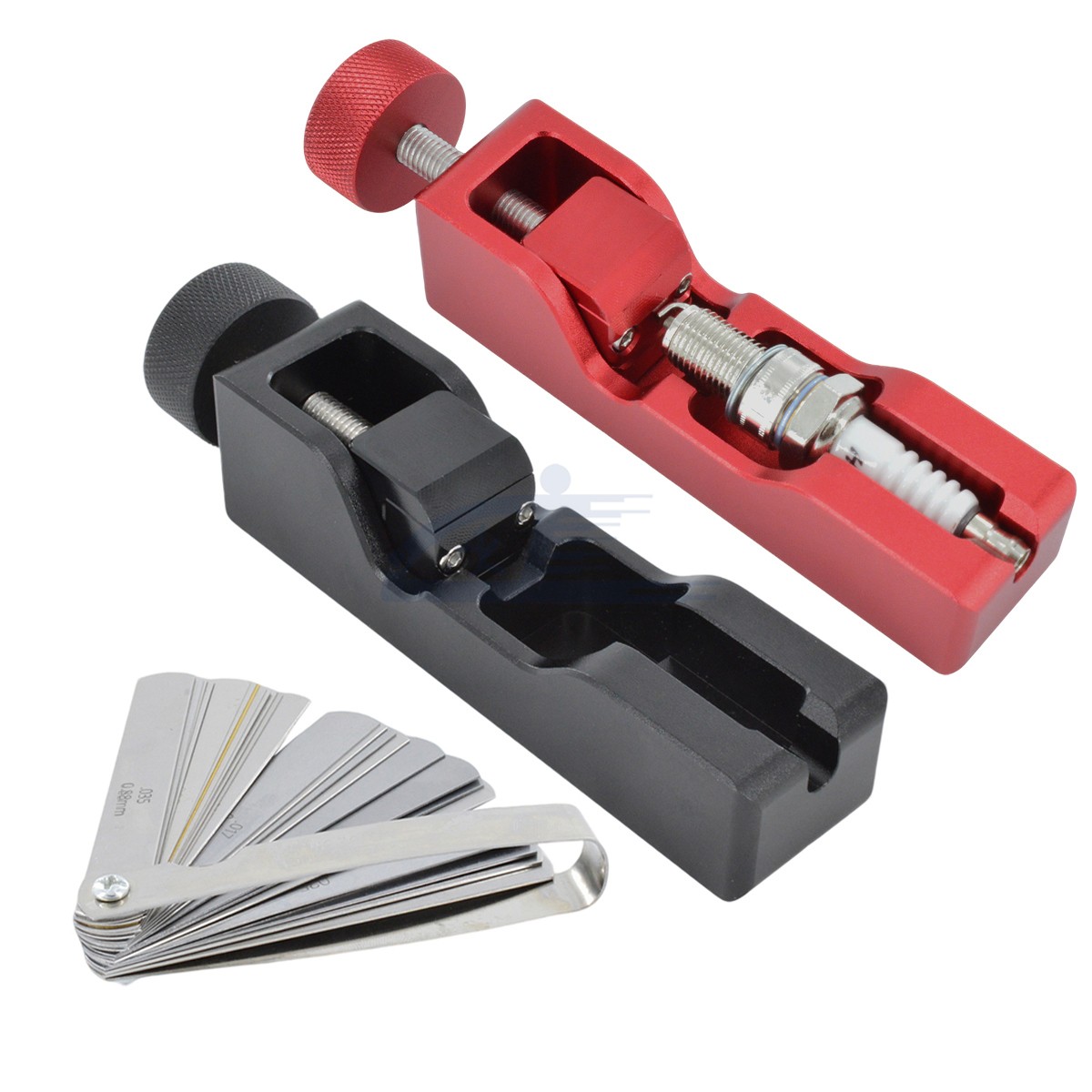 Universal Spark Plug Gap Tool 32 Blades Metric Feeler Gauge Gap Filler Measuring