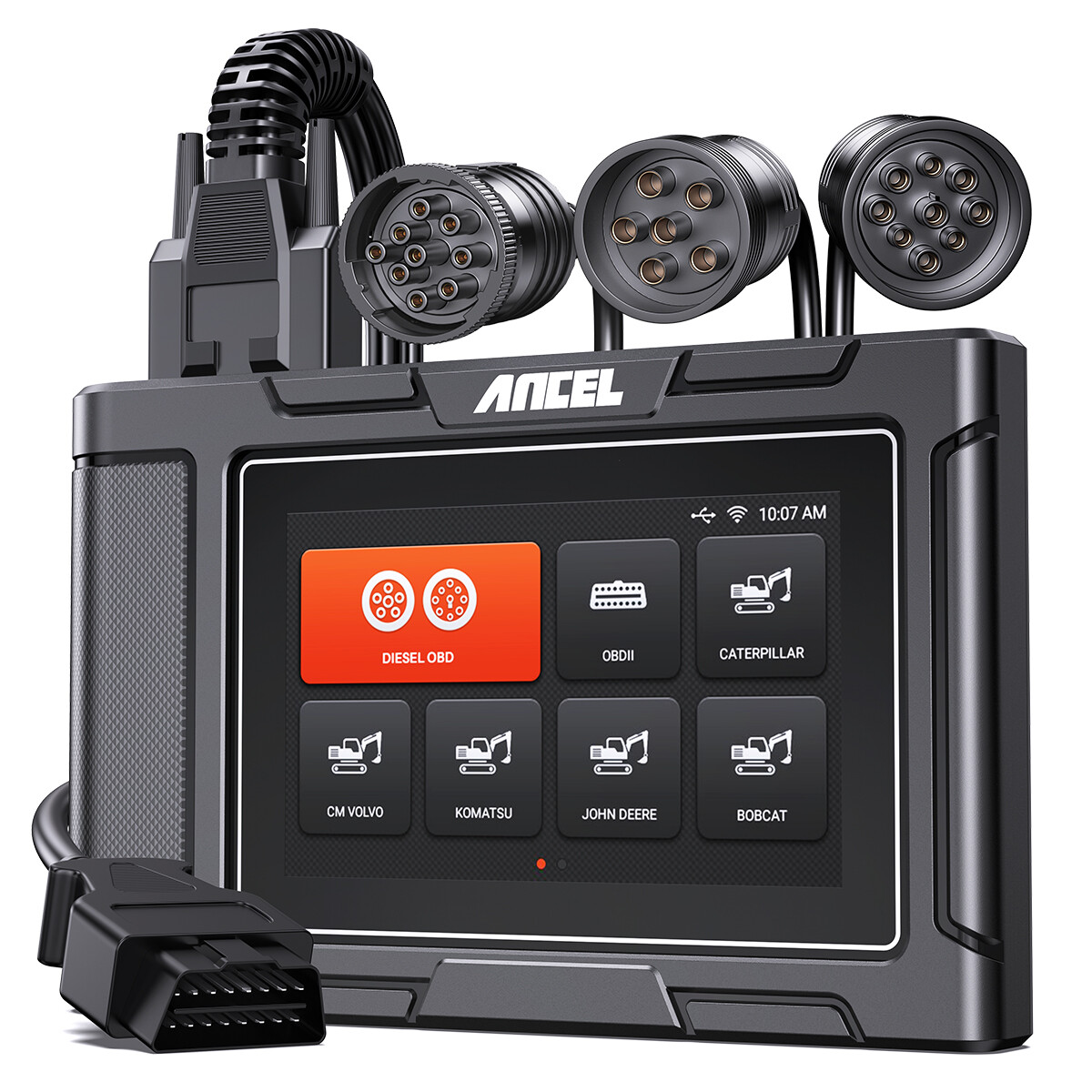 ANCEL Heavy Duty Truck Scanner DPF Regen for Freightliner Kenworth International