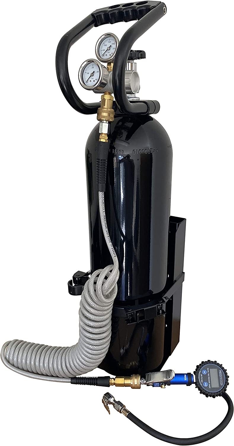 Preece Precision, The Source, 15Lbs Co2 System, 250PSI Regulator, Hose, Inflator