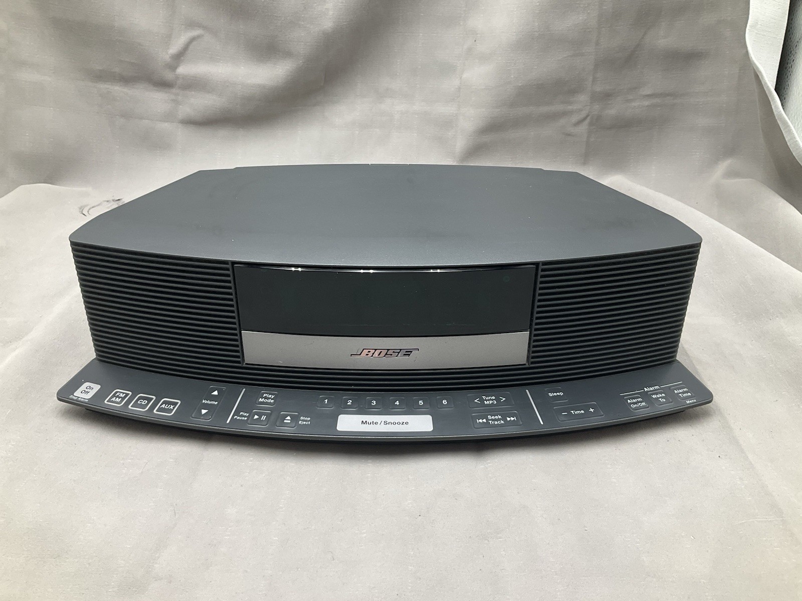 Bose Wave Radio Series II stereo AM/FM Alarm Clock AWR1B2 w/ Control BASE WORKS