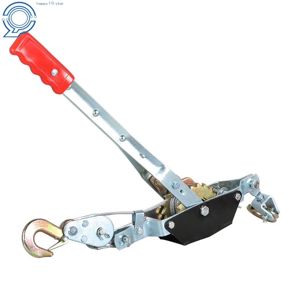 Come Along 2 Ton Hand Power Puller With Heavy duty Double Gear