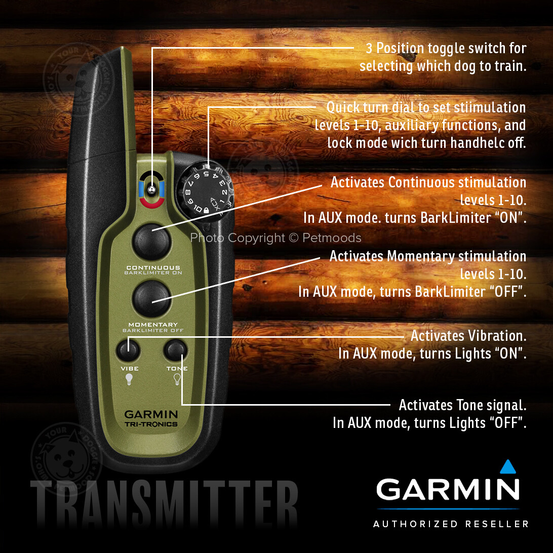 Garmin Sport PRO Dog Collar Training Device & Bark Control - 010-01205-00