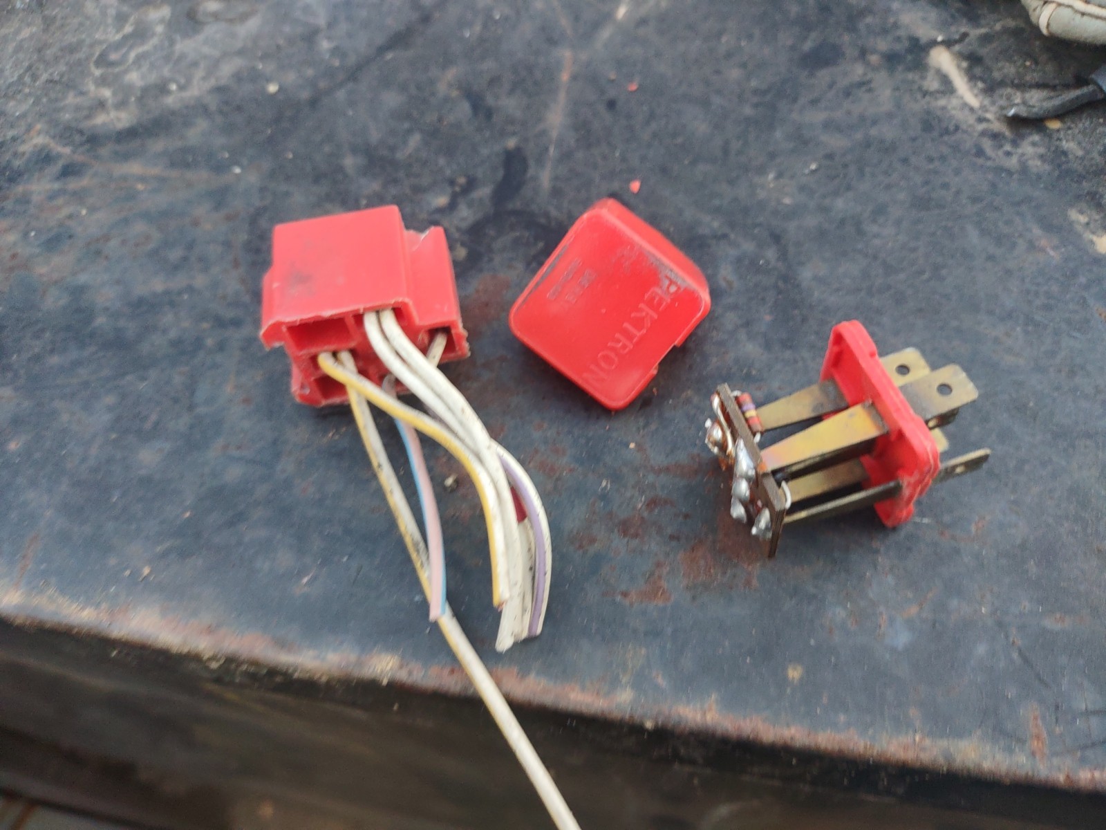 Jaguar Xjs XJ6 5 Pin Multipurpose Relay Lucas Red Relay 12v Pektron W/Pigtail