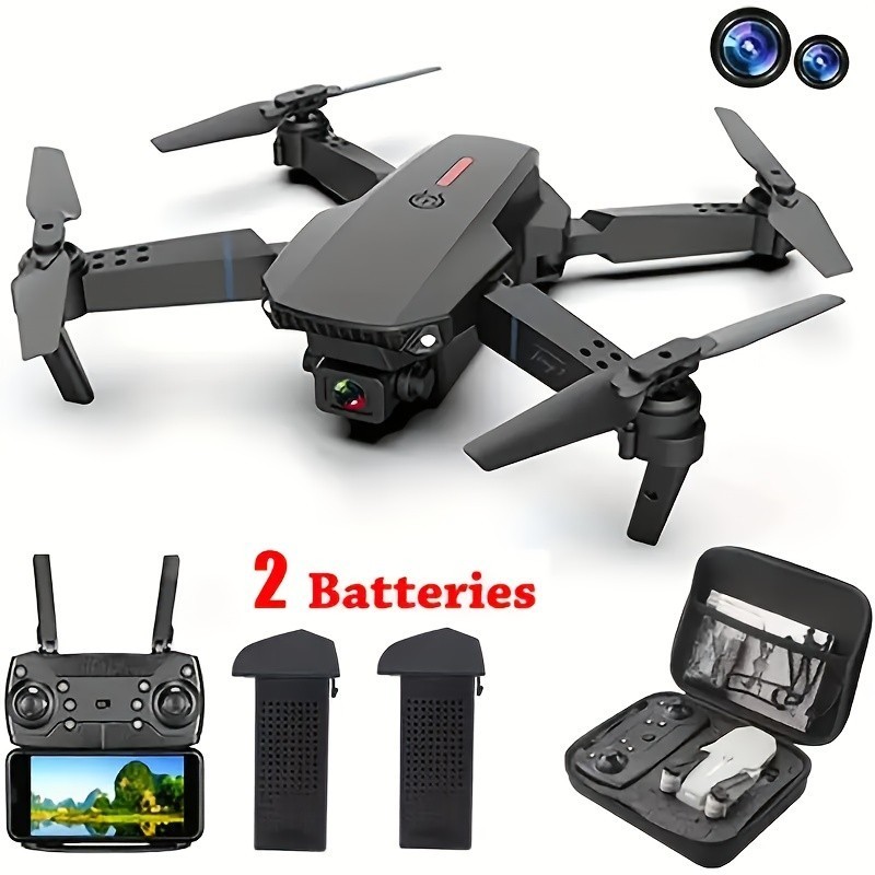 2025 RC Drone with 8K HD Dual Camera FPV WIFI Foldable Quadcopter
